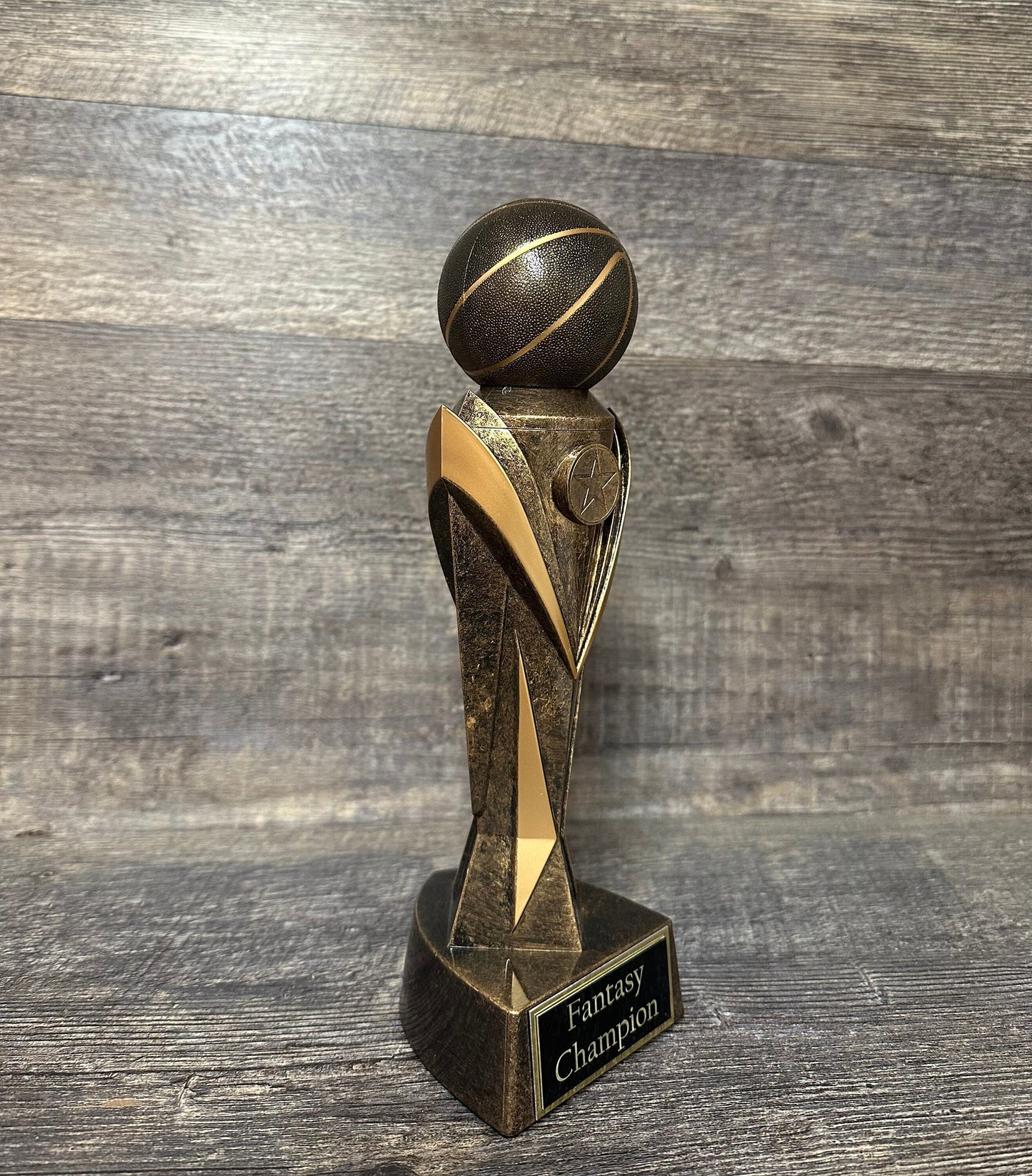 Basketball Trophy Award Basketball Madness 10.75" Trophy FBL FBBL Fantasy Basketball League Bracket Champion Participation Award