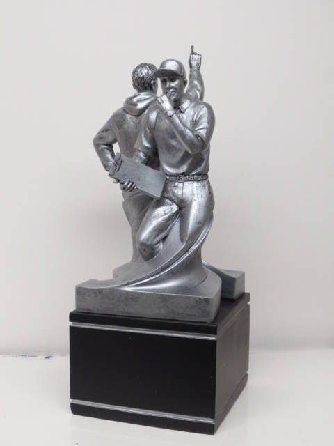 Coach Trophy Coaches Trophies Double Action Sports Award Thank You Team Gift Coach of the Year Retirement Best Coach Award FREE ENGRAVING