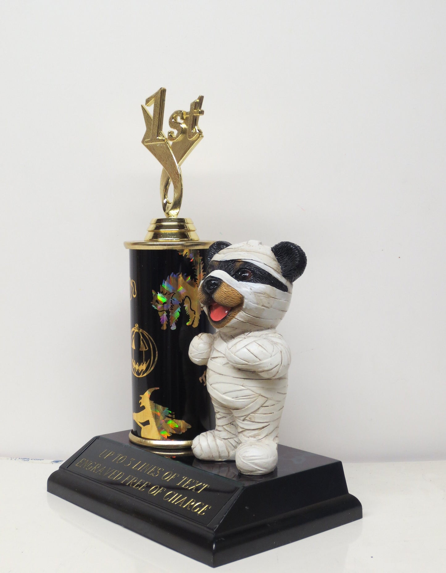 Halloween Trophy Trophies Best Costume Contest Winner Pumpkin Carving Contest Mummy Halloween Decor Trunk or Treat Scariest Costume Winner