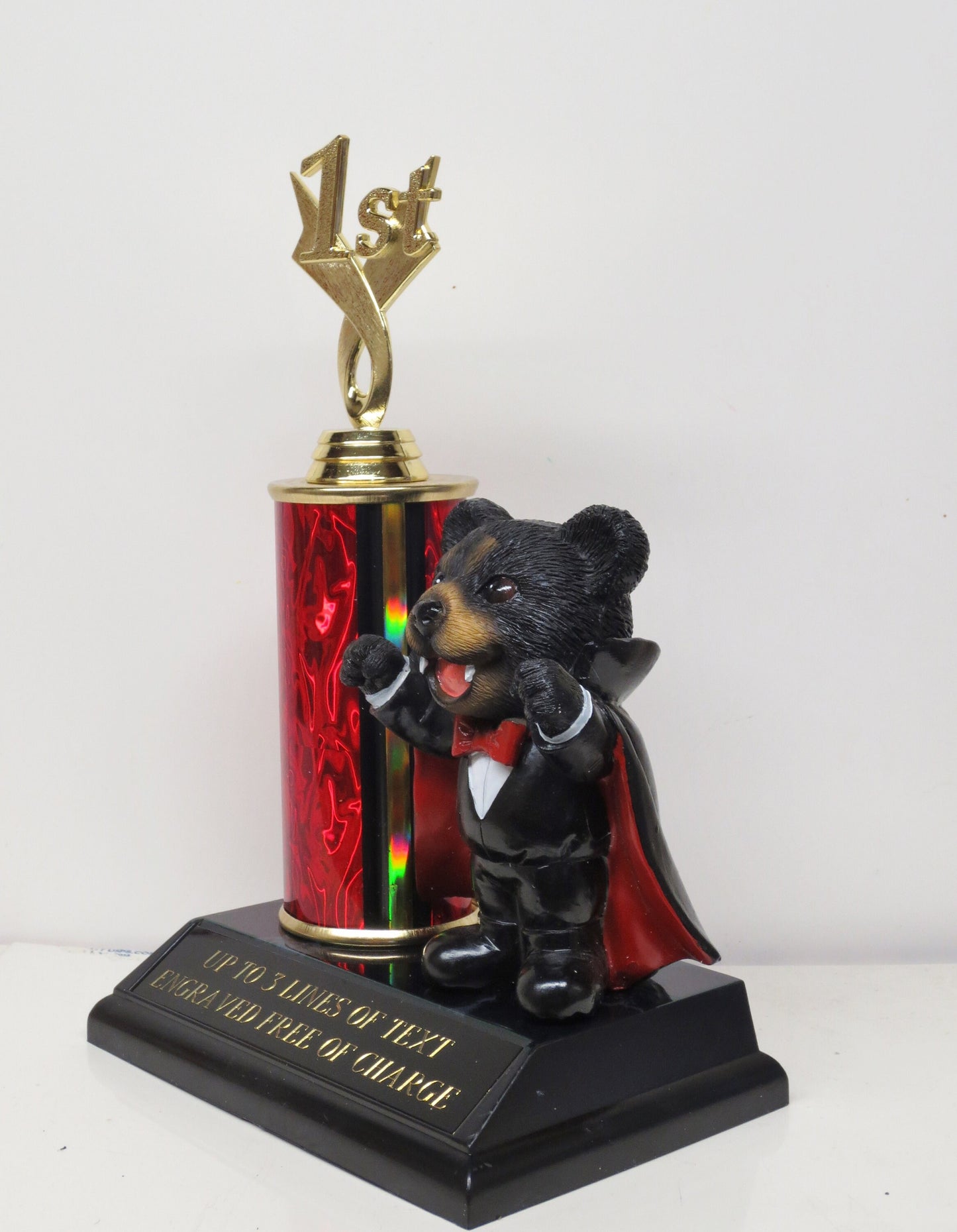 Halloween Trophy Trophies Best Costume Contest Winner Pumpkin Carving Contest Scariest Costume Dracula Halloween Decor Trunk or Treat