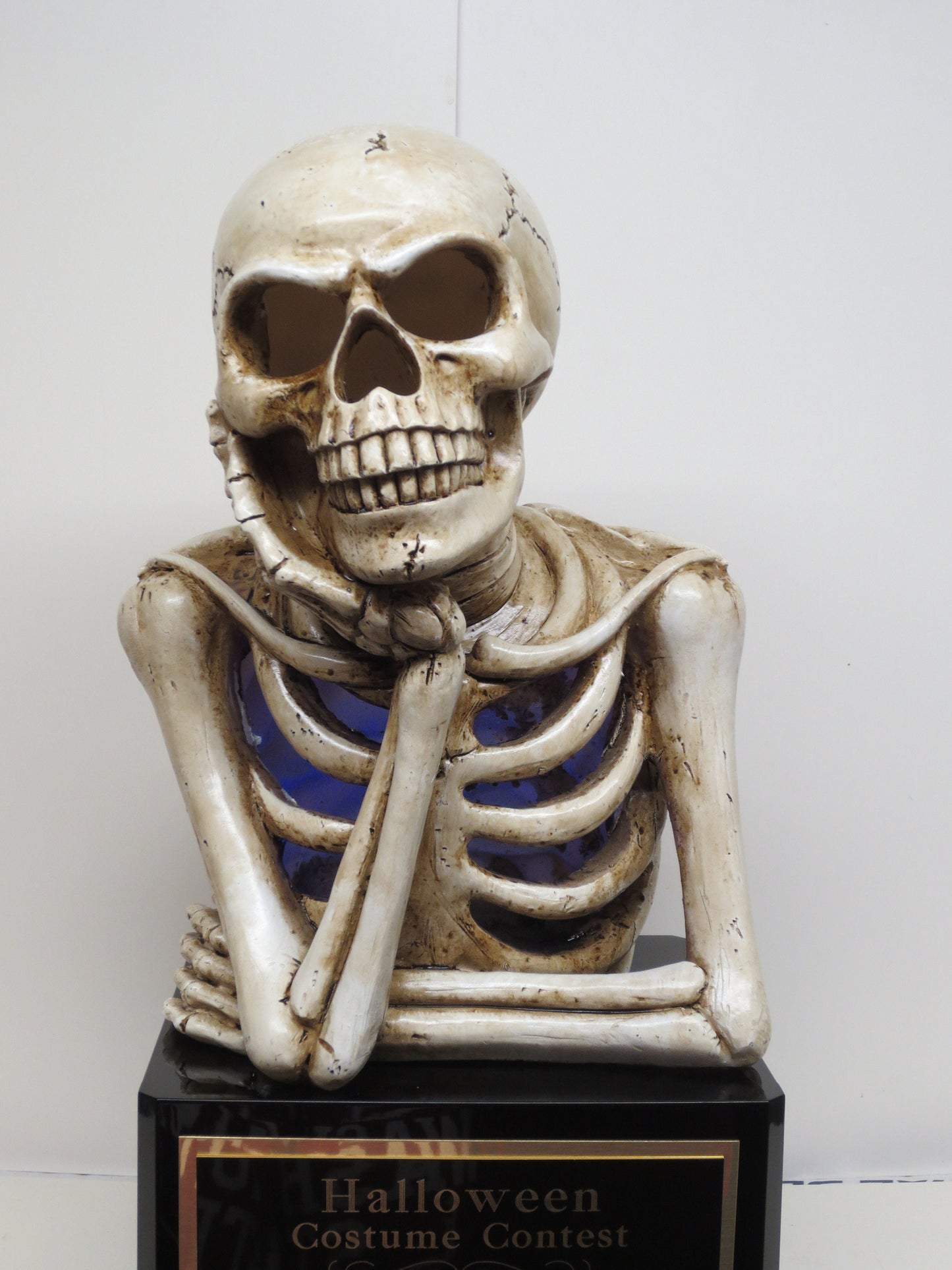 Halloween Trophy Skeleton Scariest Costume Contest Best Costume Dia De Los Muertos Trophies Skull Vintage Halloween Decor