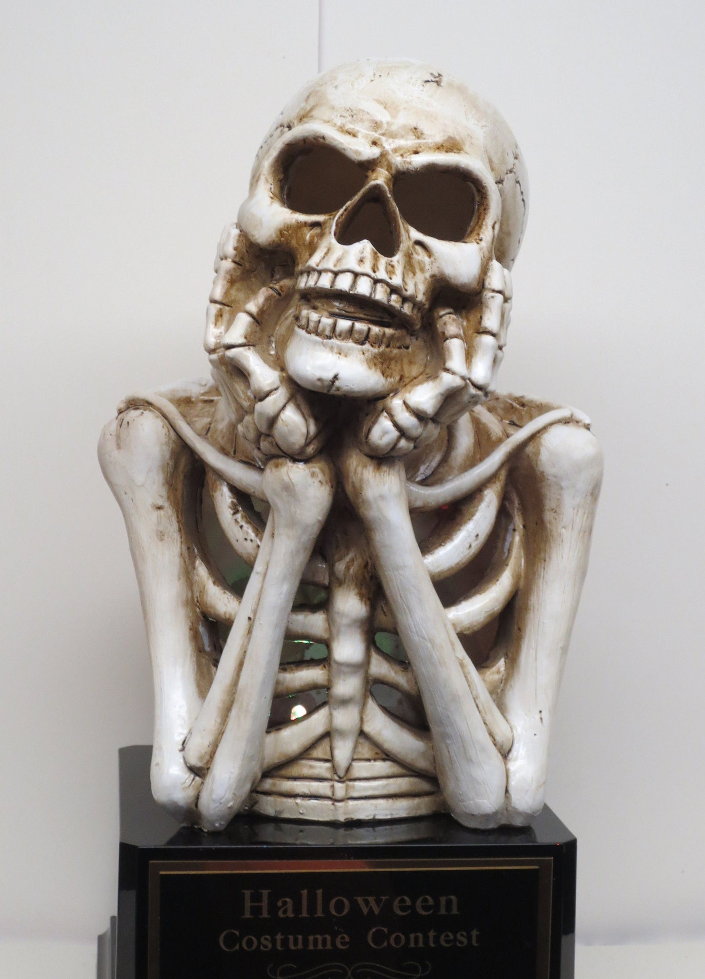 Halloween Trophy Skeleton Scariest Costume Contest Best Costume Dia De Los Muertos Trophies Skull Vintage Halloween Decor