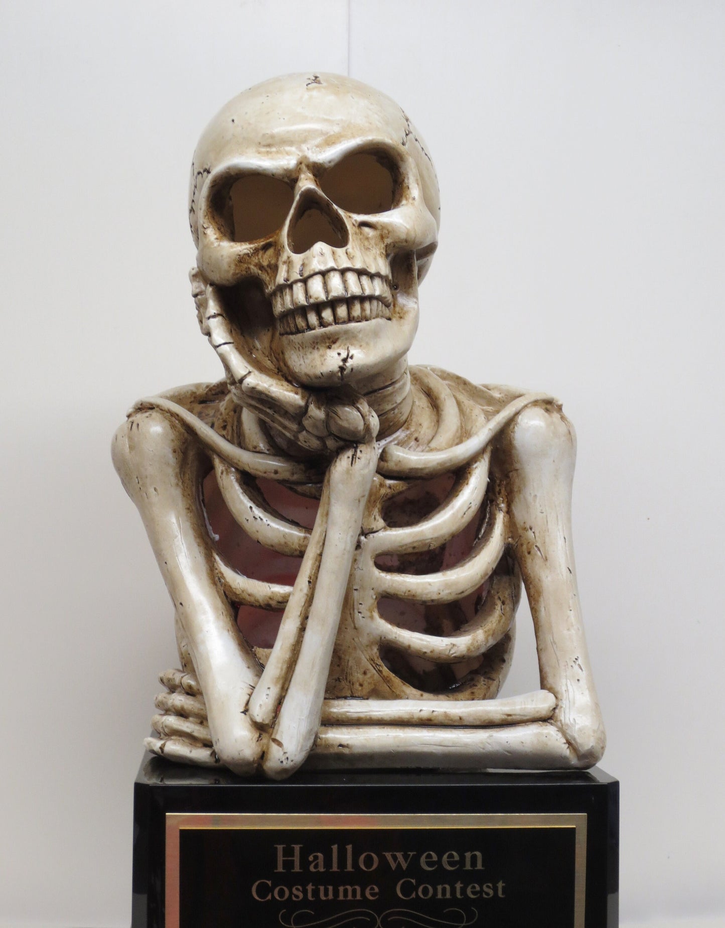 Halloween Trophy Skeleton Scariest Costume Contest Best Costume Dia De Los Muertos Skeleton Trophies Skull Vintage Halloween Decor