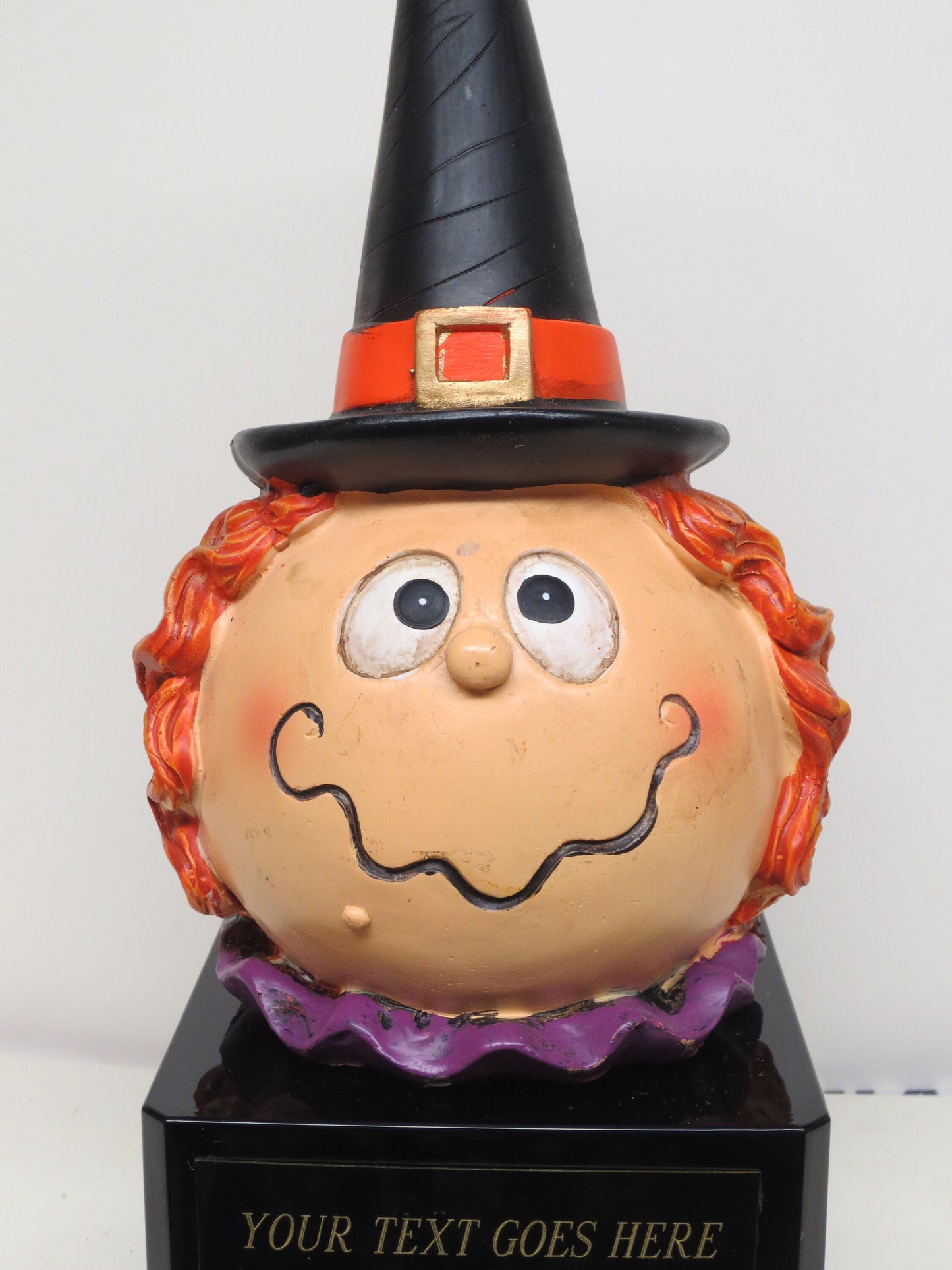 Halloween Trophy Best Costume Winner Pumpkin Carving Contest Pumpkin Trophy Best Costume Trophy Witch Halloween Decor Trunk or Treat