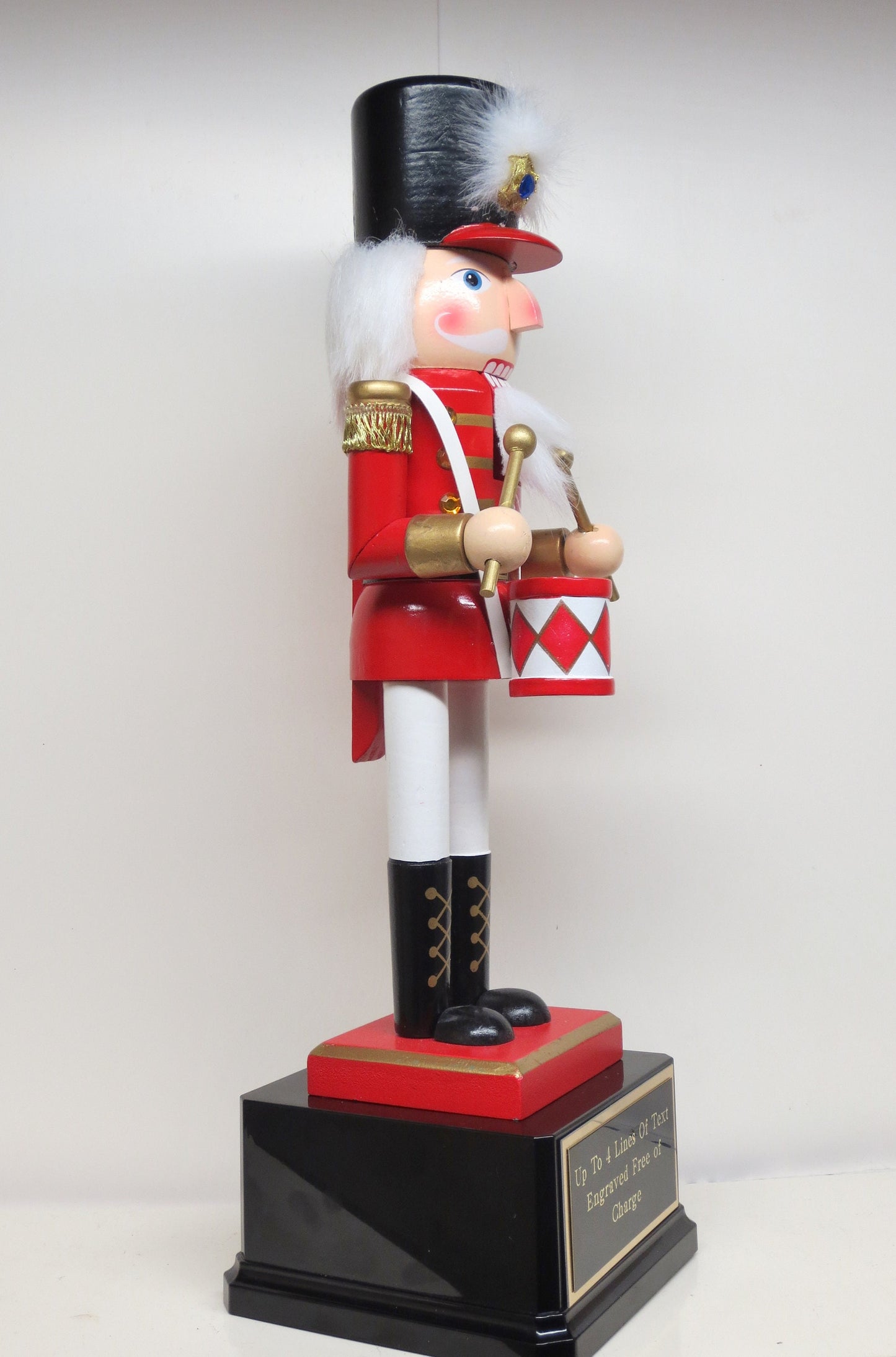 Gingerbread Cookie Bake Off Holiday Christmas Trophy Ugly Sweater Contest Christmas Holiday Party Large 17" SOLDIER Nutcracker Holiday Decor