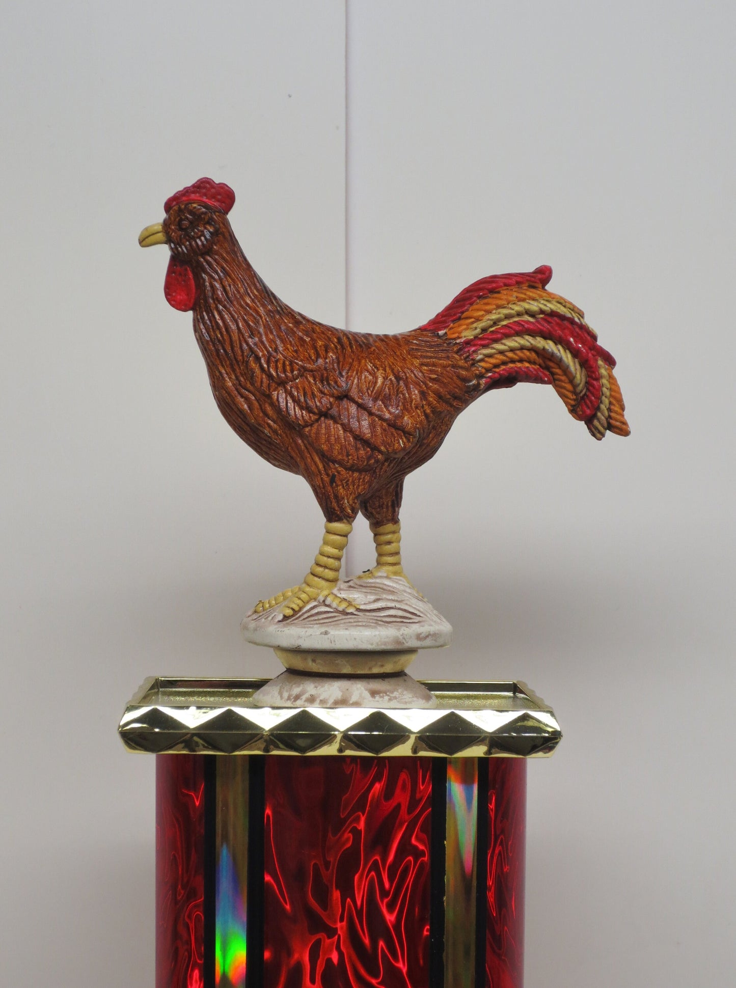 Funny Trophy Biggest Cock Rooster Award Best Chicken Wings BBQ Cook Off Trophy Hot Wings Champion Funny Award 4th of July Memorial Day