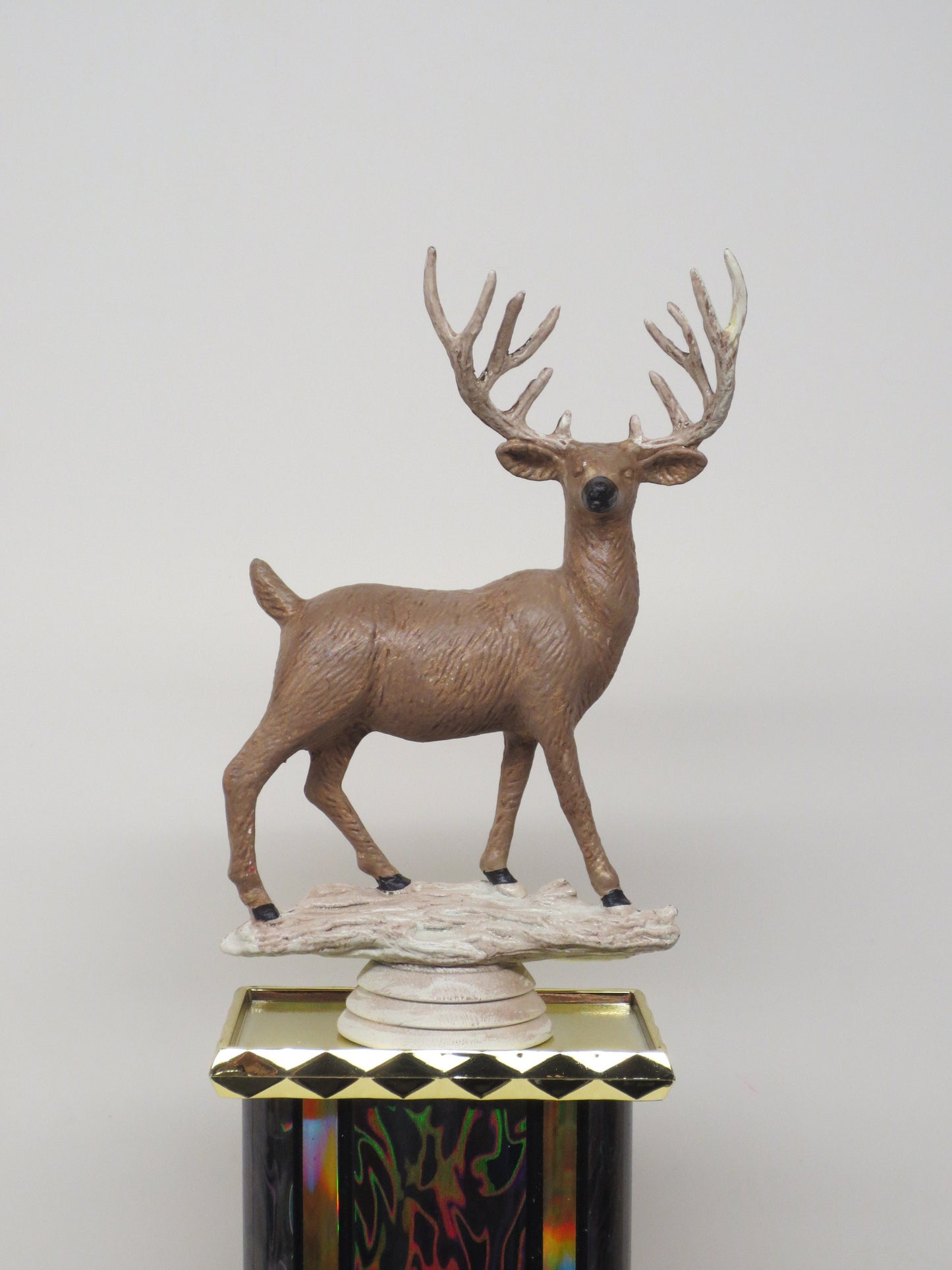 Biggest Buck Champion Personalized Hunting Trophy Oh Deer Funny Trophy Painted Fathers Day Man Cave Decor Husband Dad Boyfriend Deer Hunter