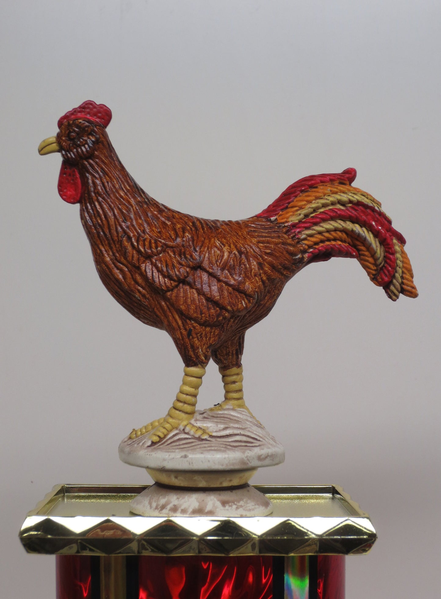 Funny Trophy Biggest Cock Rooster Award Best Chicken Wings BBQ Cook Off Trophy Hot Wings Champion Funny Award 4th of July Memorial Day