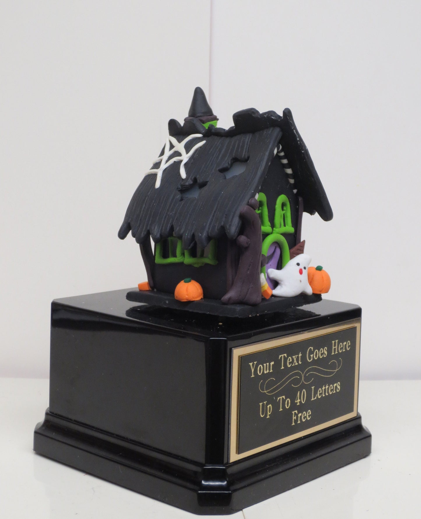 Halloween Trophy Best Decorated House Haunted House Pumpkin Carving Contest Trophy Best Costume Contest Halloween Decor