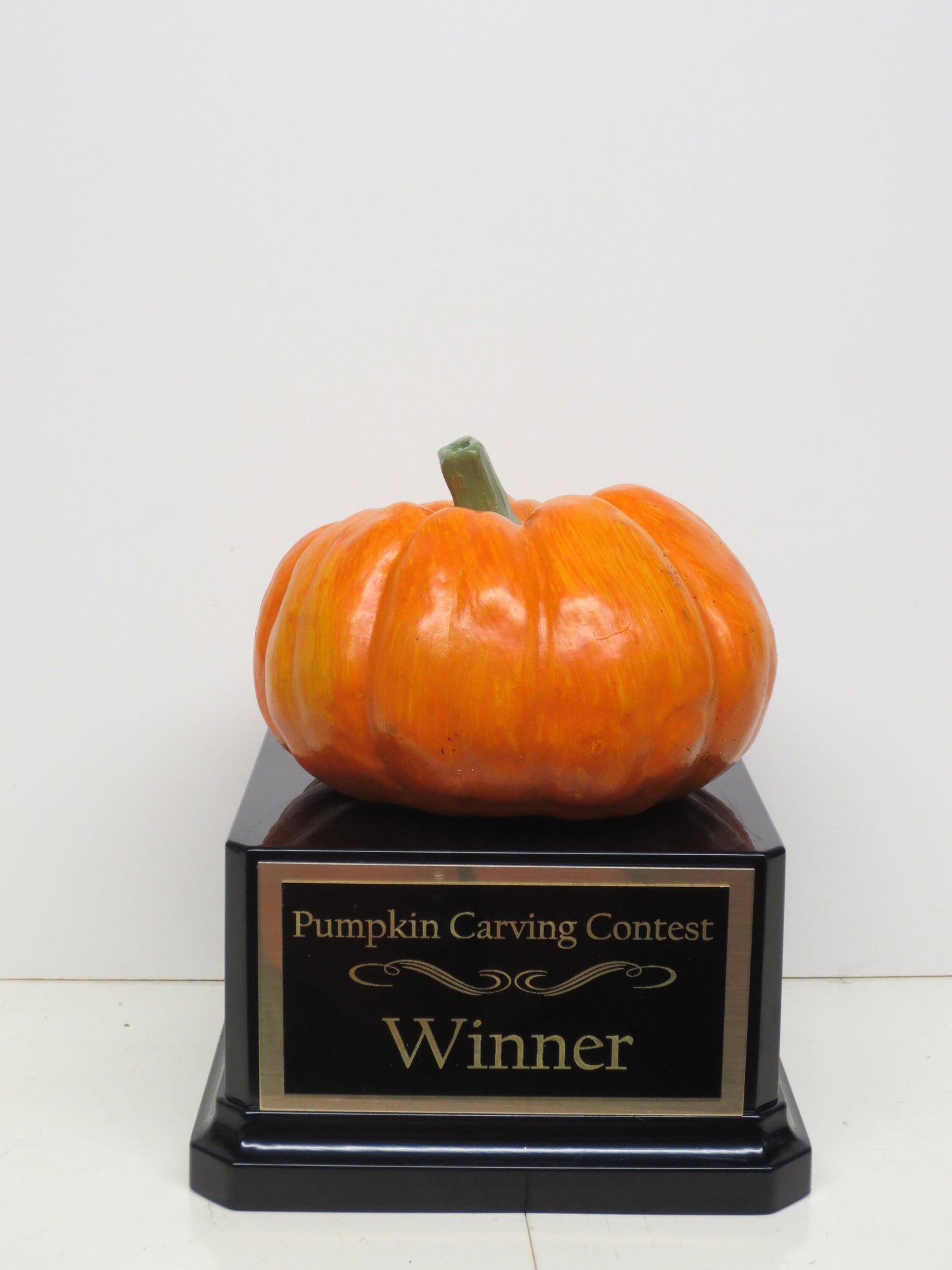 Halloween Trophy Pumpkin Carving Contest Winner Costume Contest Simple Pumpkin Jack O Lantern Trophy Trunk or Treat Halloween Decor