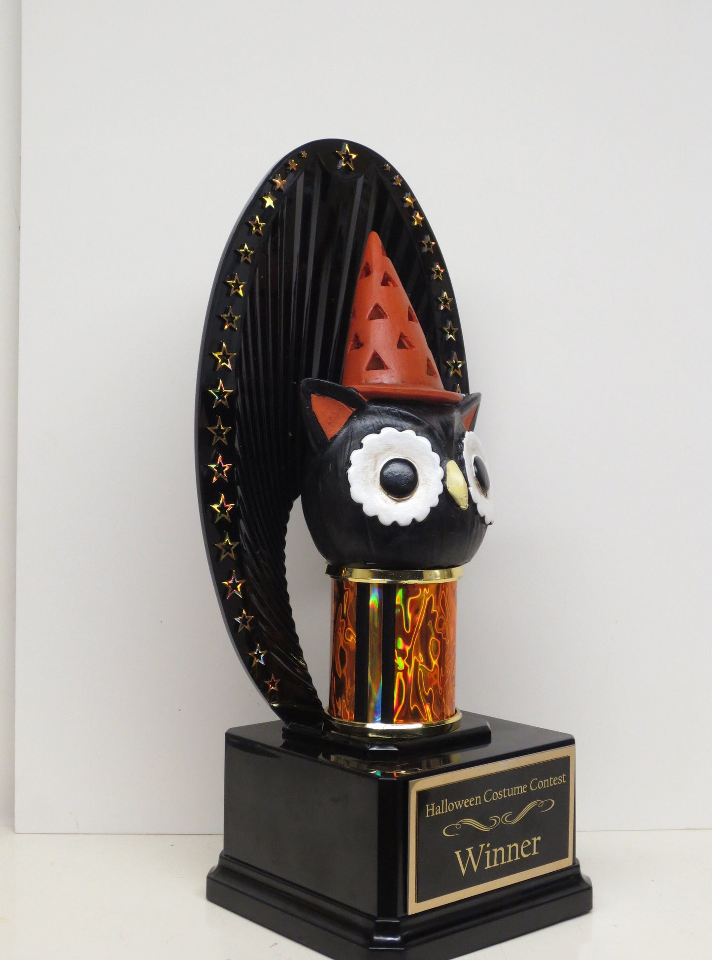 Halloween Trophy Owl Trophies Best Costume Contest Pumpkin Carving Contest Scariest Costume Vintage Halloween Decor Trunk or Treat