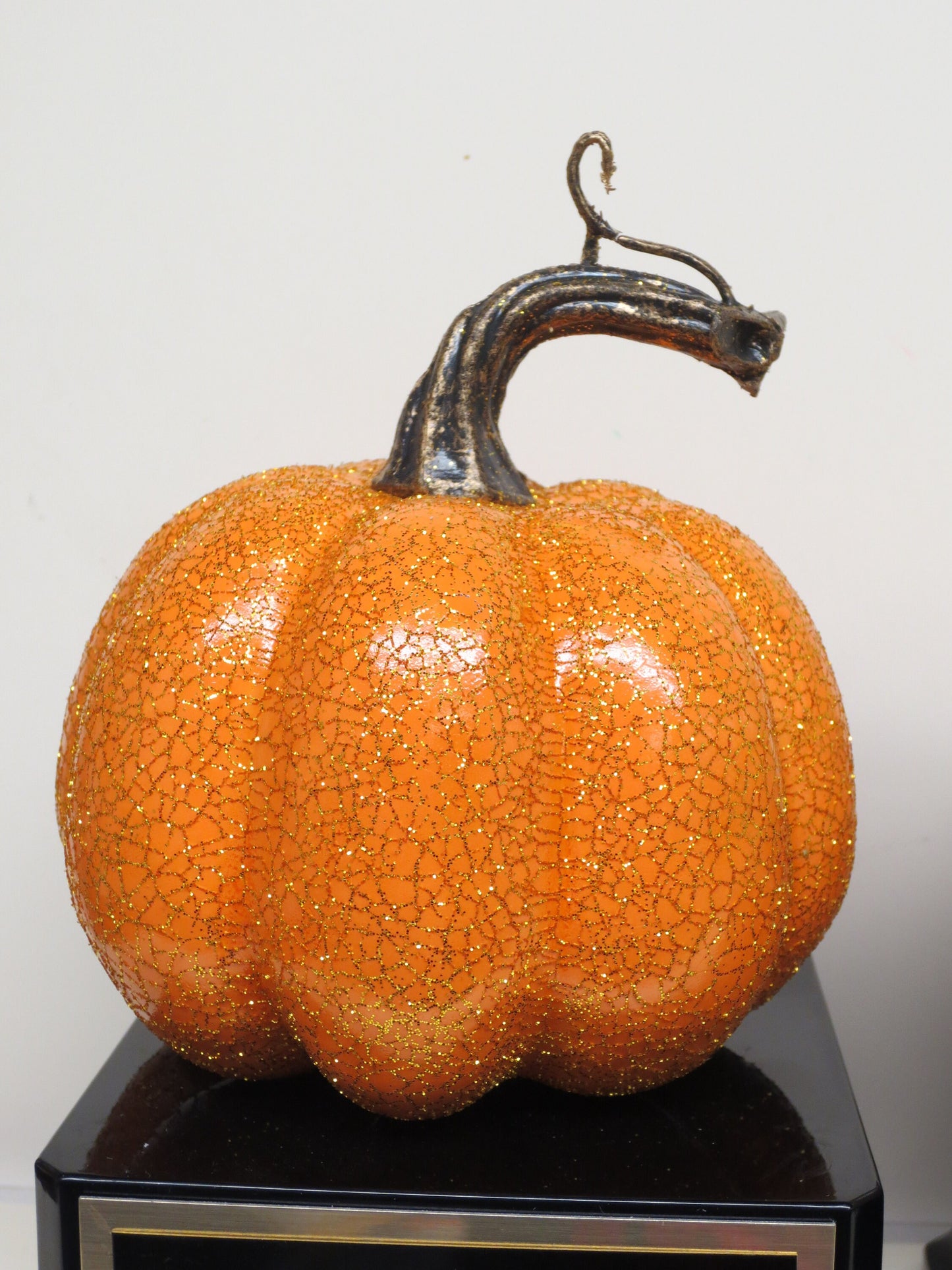 Halloween Trophy Trophies Set of Three Elegant Gold Accents Costume Contest Winner Pumpkin Carving Contest Halloween Decor Trunk or Treat