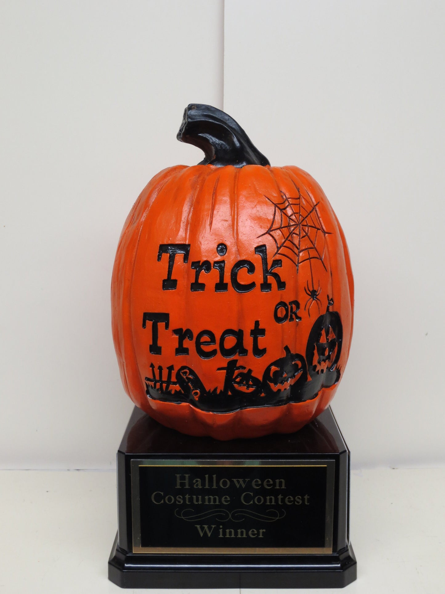Halloween Trophy Trophies Best Costume Contest Pumpkin Carving Contest Scariest Costume Best Couple Jack O Lantern Halloween Decor
