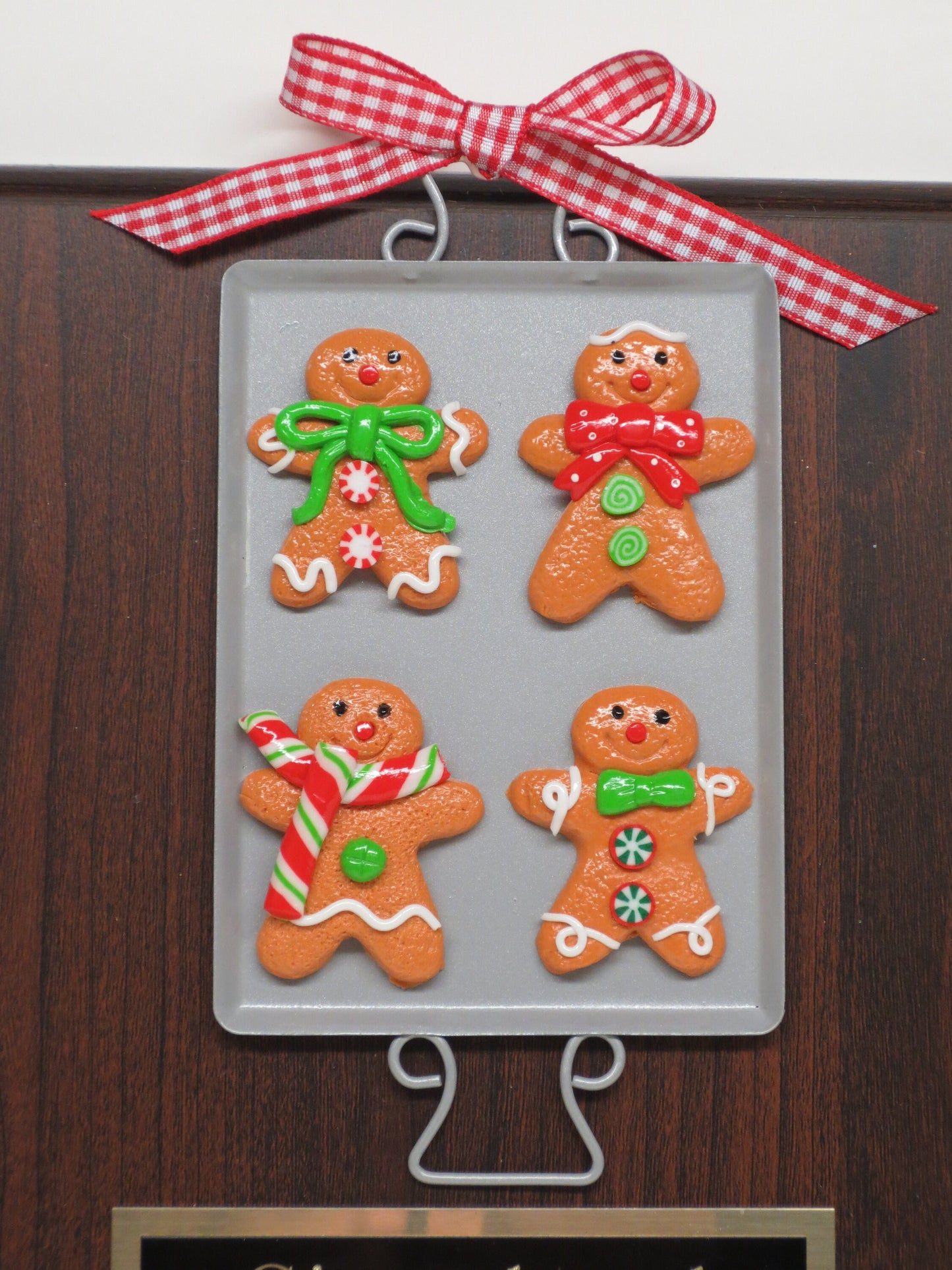 Gingerbread Cookie Bake Off Christmas Trophy Contest Decorating Winner Cookie Baking Sheet Gingerbread House Christmas Decor Ugly Sweater
