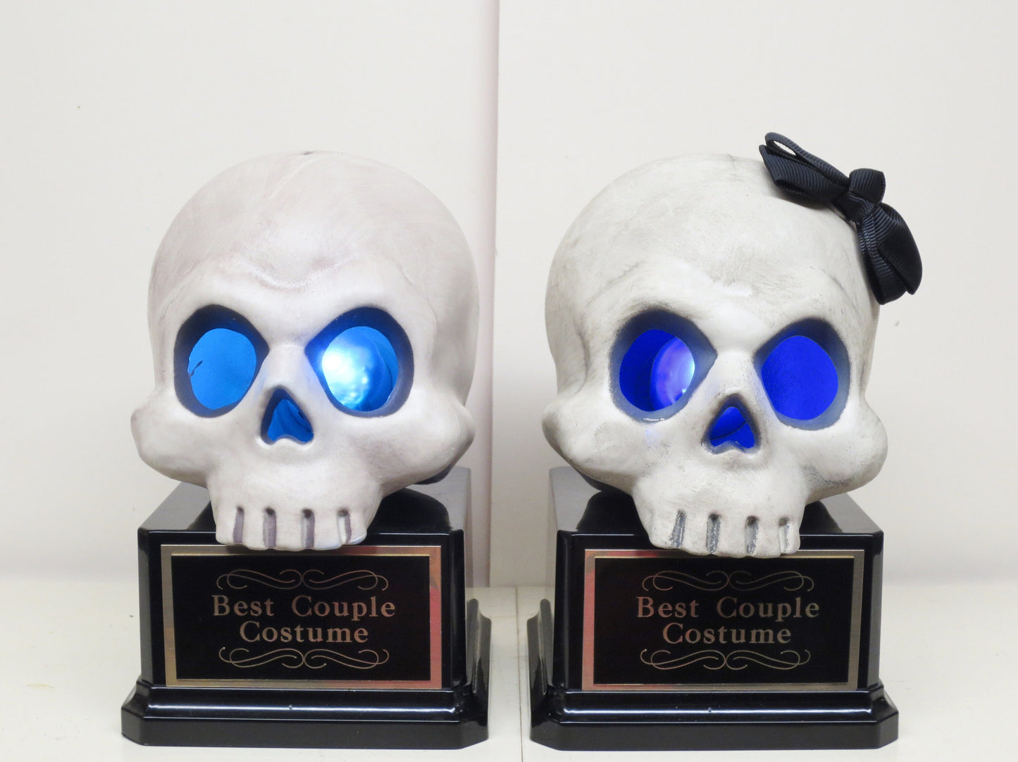 Halloween Trophy Skeleton Couple Costume Contest Best Costume Dia De Los Muertos Skeleton Skull Vintage Halloween Decor