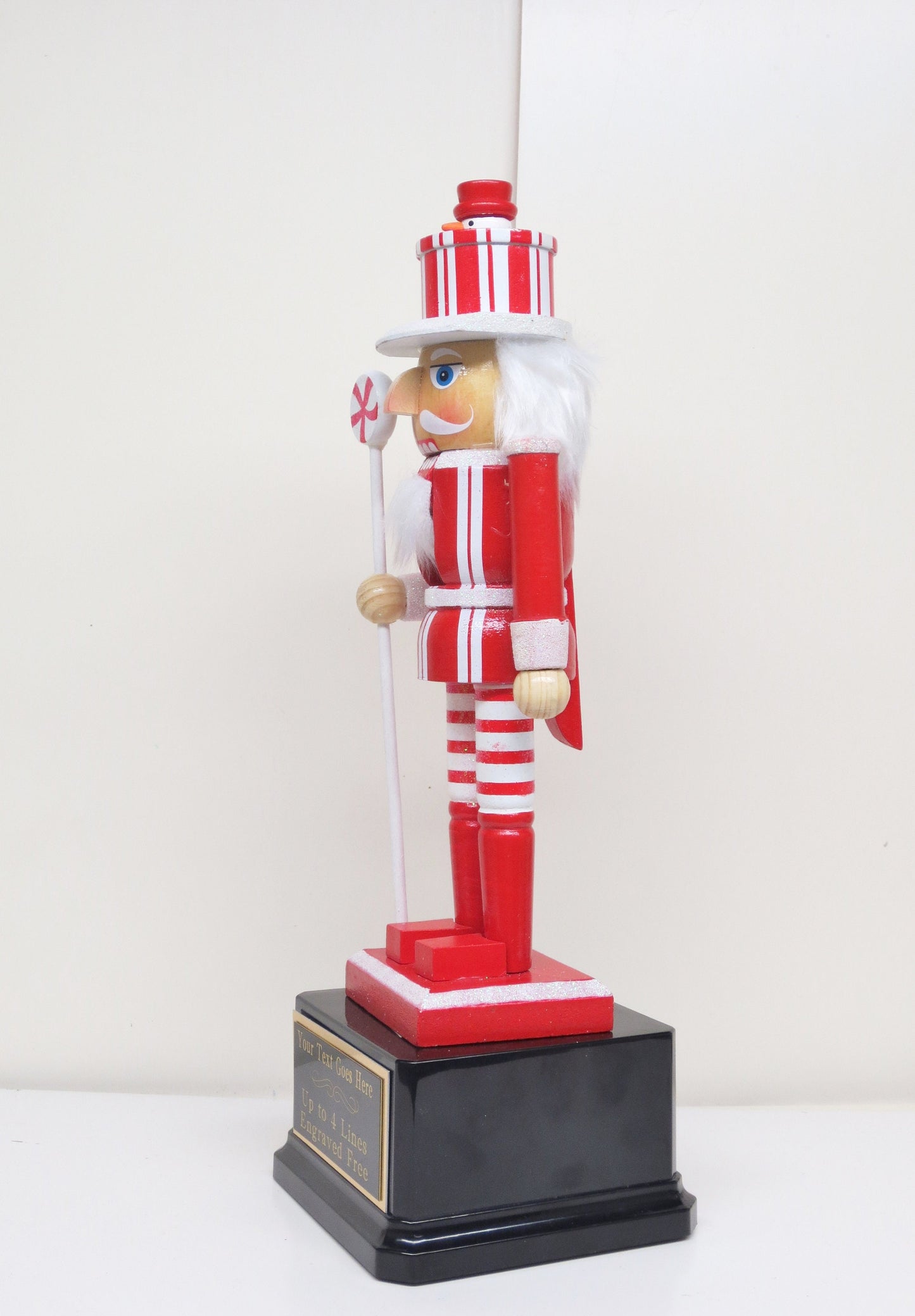 Ugliest Ugly Sweater Contest Christmas Trophy Door Decorating Winner 13" Red Nutcracker Gingerbread Cookie Bake Off Holiday Christmas Decor