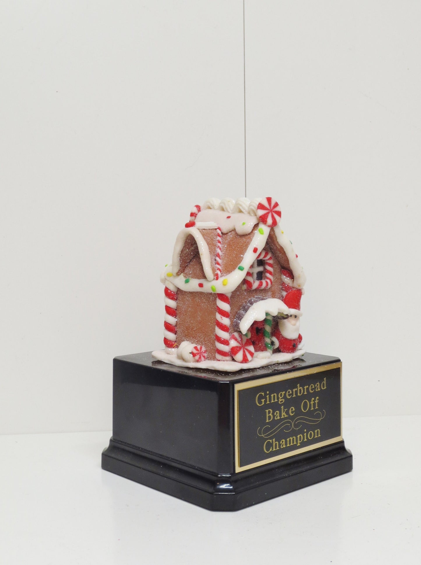 Gingerbread House Cookie Bake Off Trophy Ugly Sweater Trophy Contest Award Winner Christmas Holiday Party Cookie Santa Christmas Decor