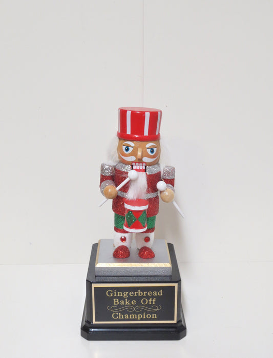 Ugliest Ugly Sweater Trophy Christmas Trophy Holiday Nutcracker Contest Award Winner Cookie Bake Off Holiday Decor Christmas Decor