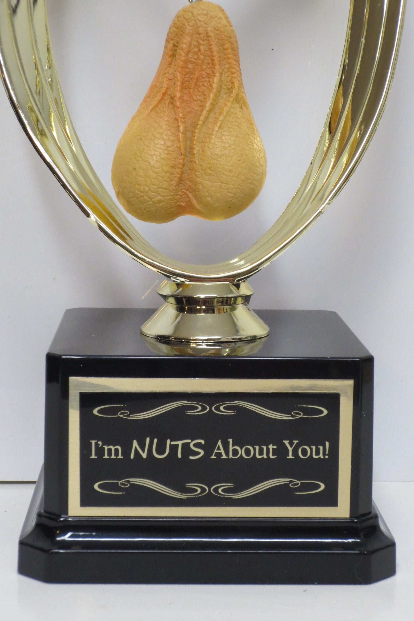 I'm NUTS About You Valentine's Day Funny Trophy Wife Husband Boyfriend Girlfriend Gift Adult Humor Love Romantic Gag Gift Penis Testicle