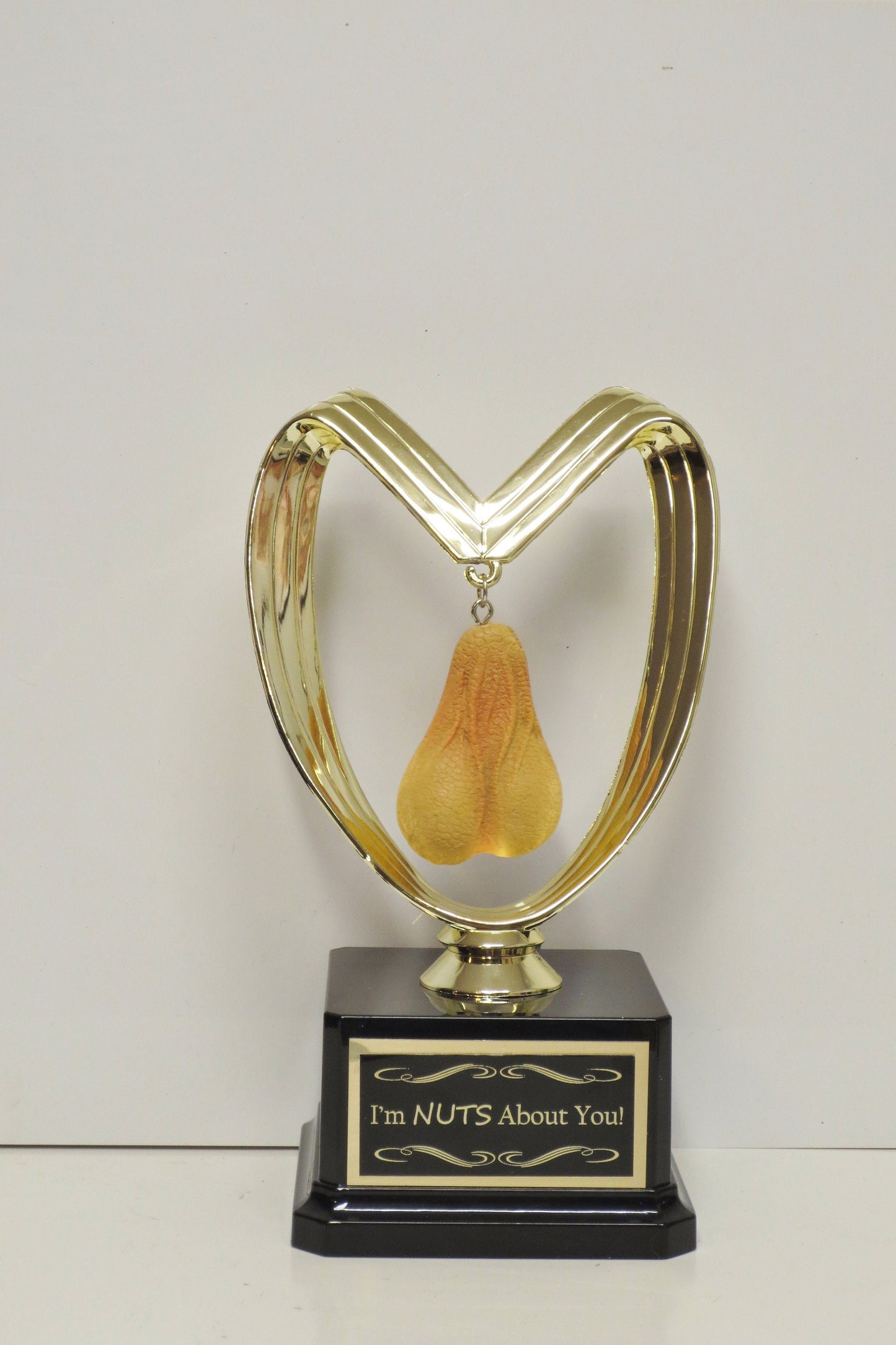 I'm NUTS About You Valentine's Day Funny Trophy Wife Husband Boyfriend Girlfriend Gift Adult Humor Love Romantic Gag Gift Penis Testicle