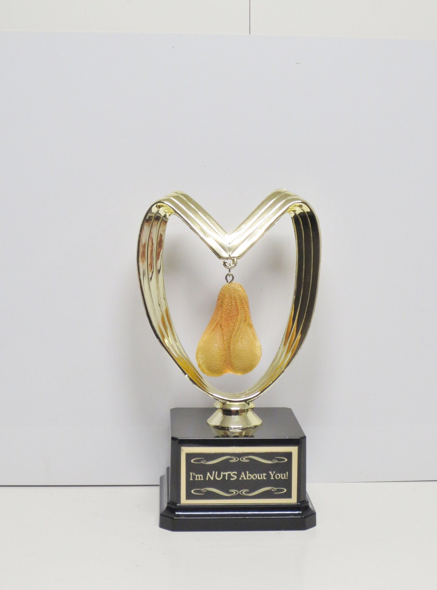I'm NUTS About You Valentine's Day Funny Trophy Wife Husband Boyfriend Girlfriend Gift Adult Humor Love Romantic Gag Gift Penis Testicle