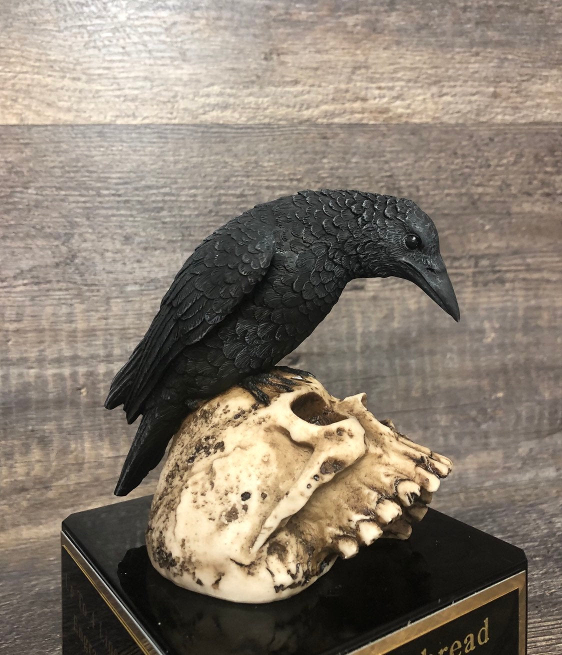 Costume Party Halloween Trophy Prize Crow Skull Raven Scariest Costume Pumpkin Carving Costume Contest Decor Dia De Los Muertos