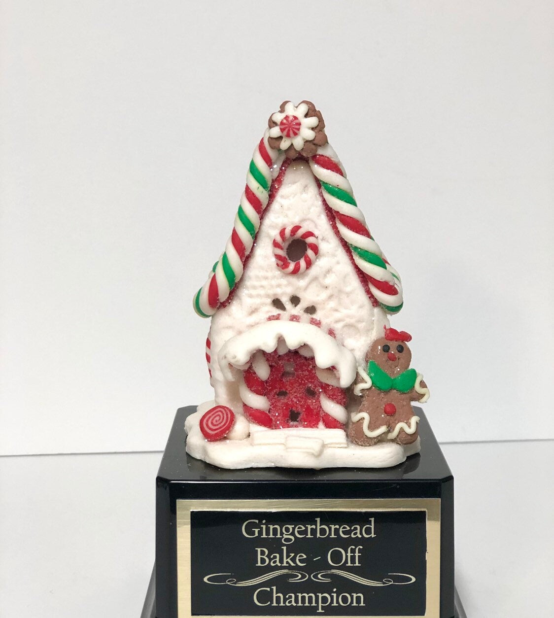 Gingerbread House Decorating Contest Cookie Bake Off Trophy Ugly Sweater Trophy Gingerbread Man Christmas Cookie Christmas Decor