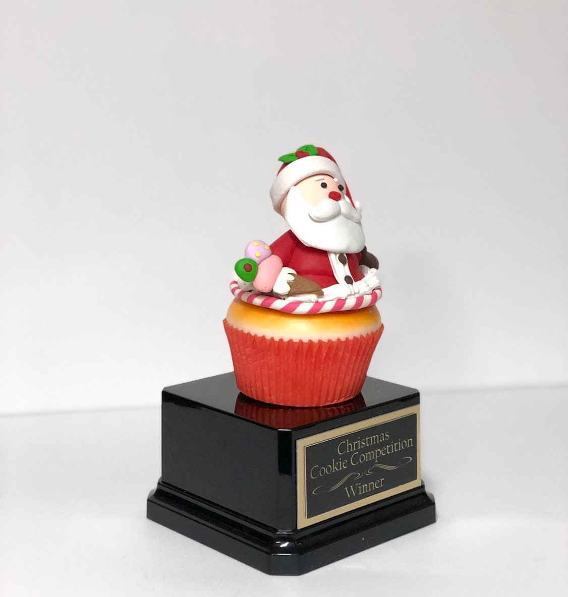 Gingerbread House Trophy Cookie Decorating Bake Off Trophy Ugly Sweater Trophy Best Dessert Cupcake Santa Christmas Trophy Christmas Decor