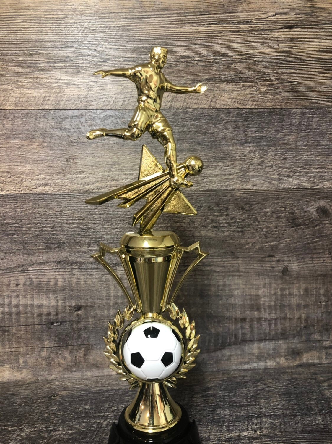 Soccer Trophy Fantasy Soccer Football Trophy Champion Winner Fantasy League Custom Trophy Team Sports Award Free Engraving