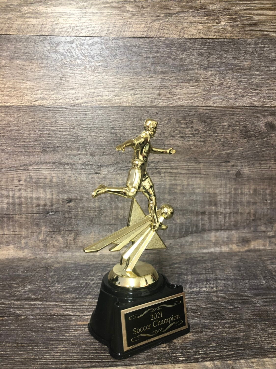 Soccer Trophy Fantasy Soccer Trophy Football Champion Winner Fantasy League Custom Trophy Team Sports Award Economy