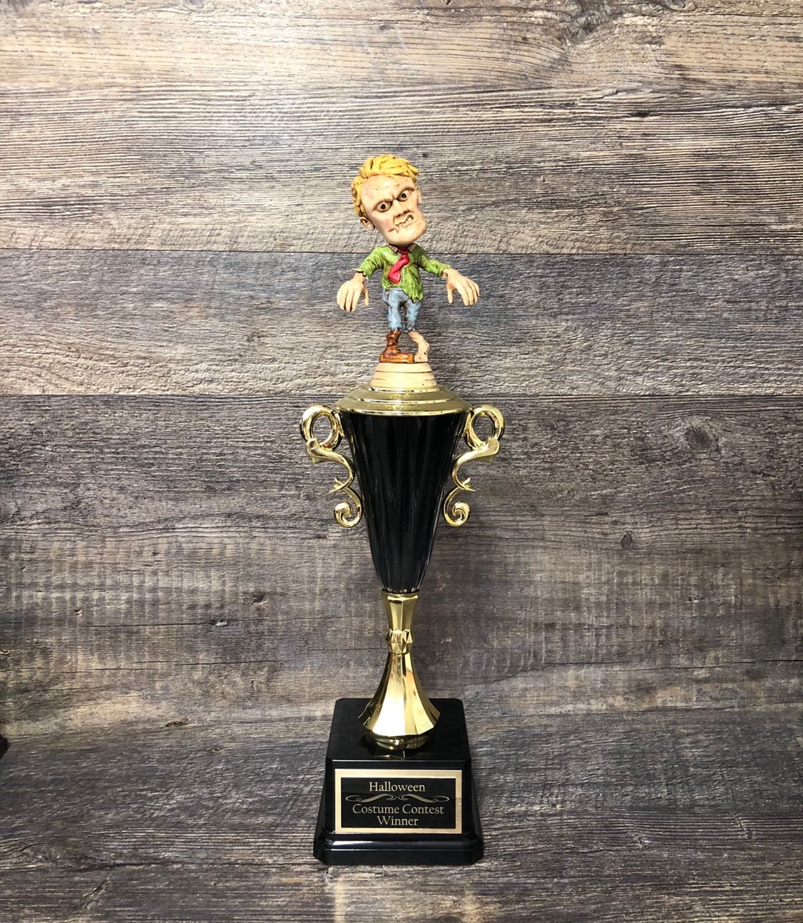 Halloween Trophy Trophies Best Costume Contest Winner Scariest Costume Zombie Pumpkin Carving Contest Halloween Decor Trunk or Treat