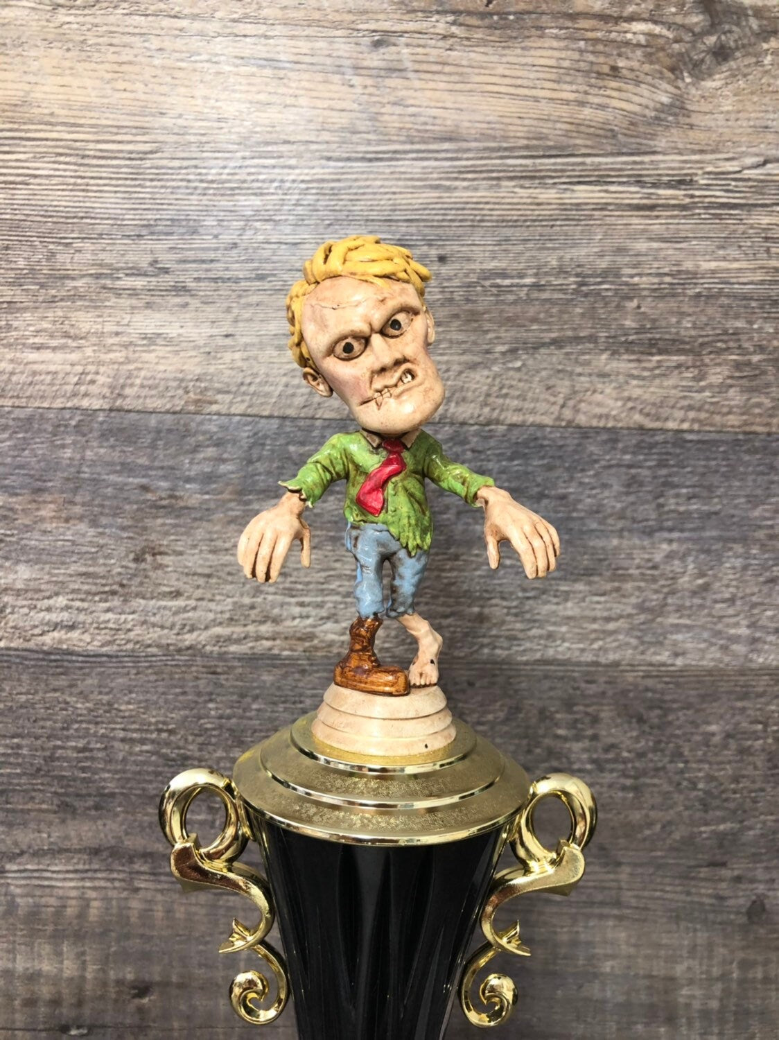 Halloween Trophy Trophies Best Costume Contest Winner Scariest Costume Zombie Pumpkin Carving Contest Halloween Decor Trunk or Treat