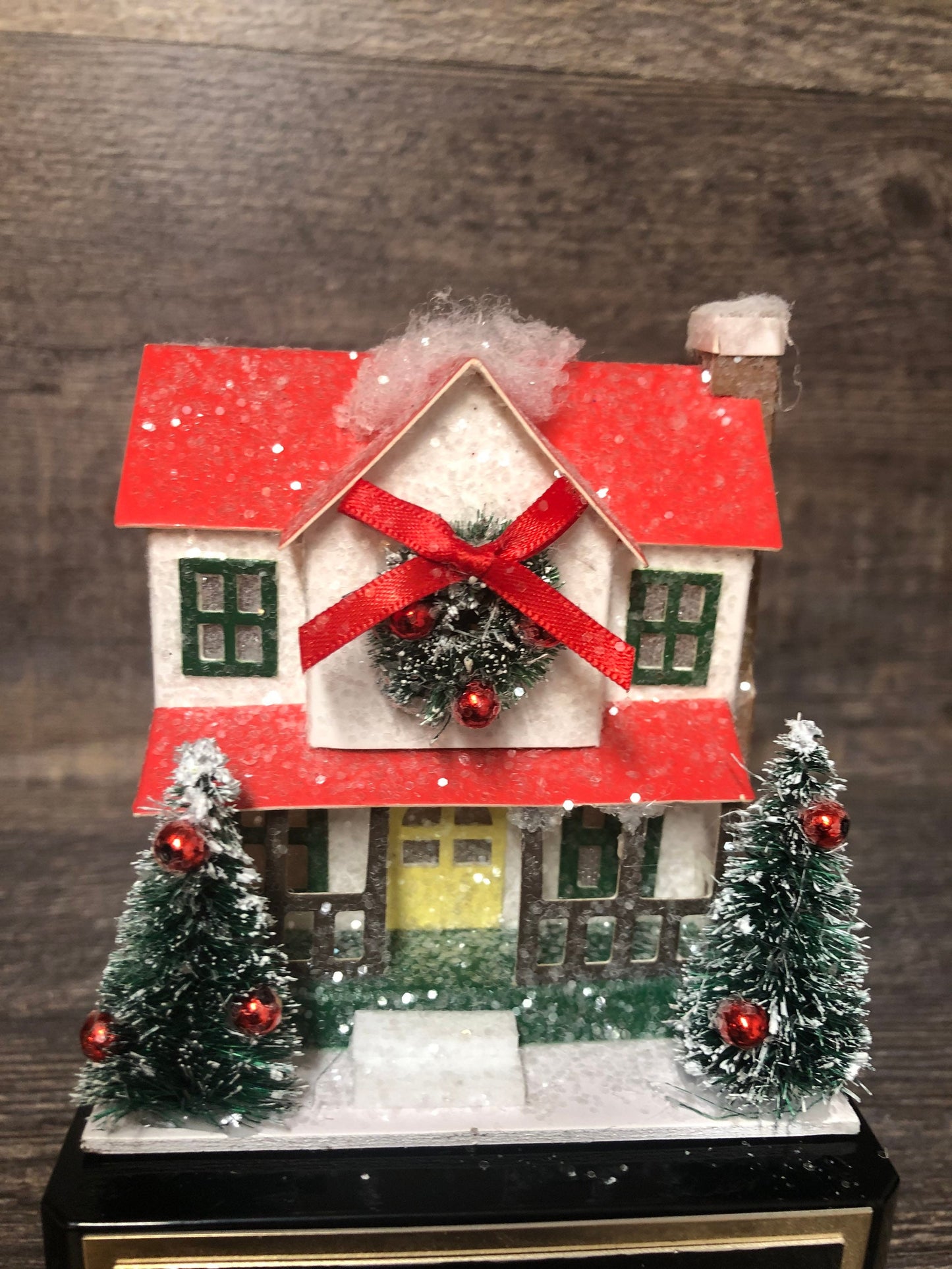 Best Decorated House Trophy Best Holiday Lights Bottle Brush Trees Neighborhood Christmas Trophy Gingerbread House Decorating Ugly Sweater