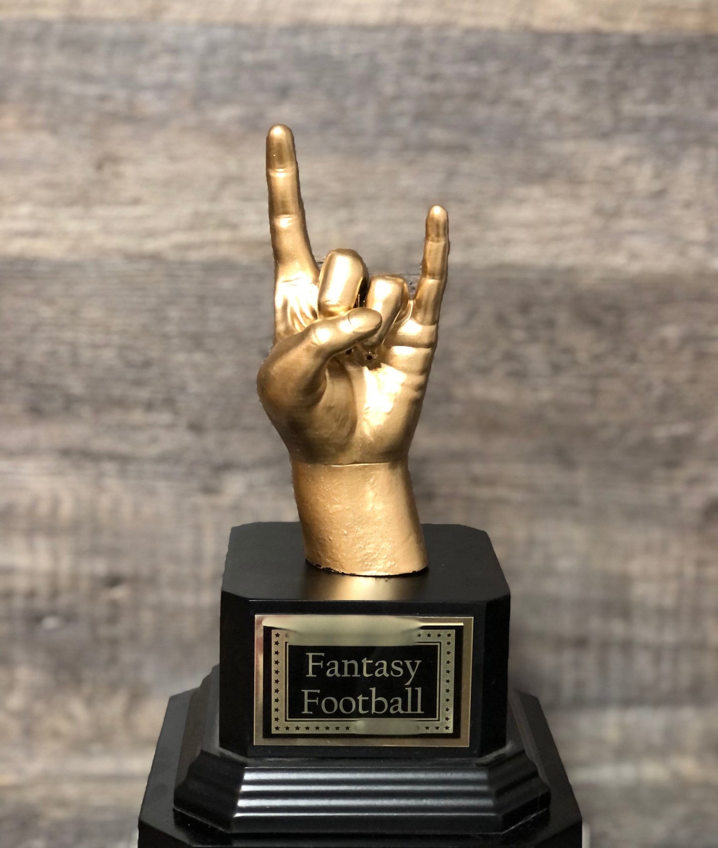 Soccer Trophy You Rock Fantasy Soccer League Perpetual Best Stats Trophy Funny Rock On Gag Award Top Score Best Of The Best Season Score