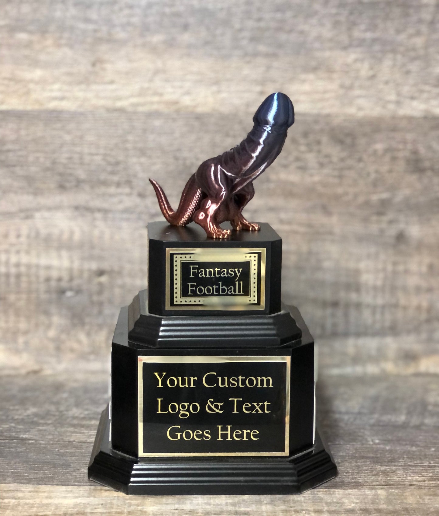 Fantasy Football Loser Trophy Sacko Award Perpetual Trophy LOSER Trophy FFL Trophy Funny Award Perpetual Trophy Last Place Award