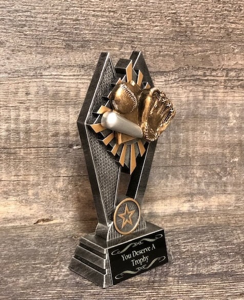 Baseball Trophy Fantasy Baseball Trophy Award Sport Award Fantasy Baseball League Champion Championship Team Award Personalized