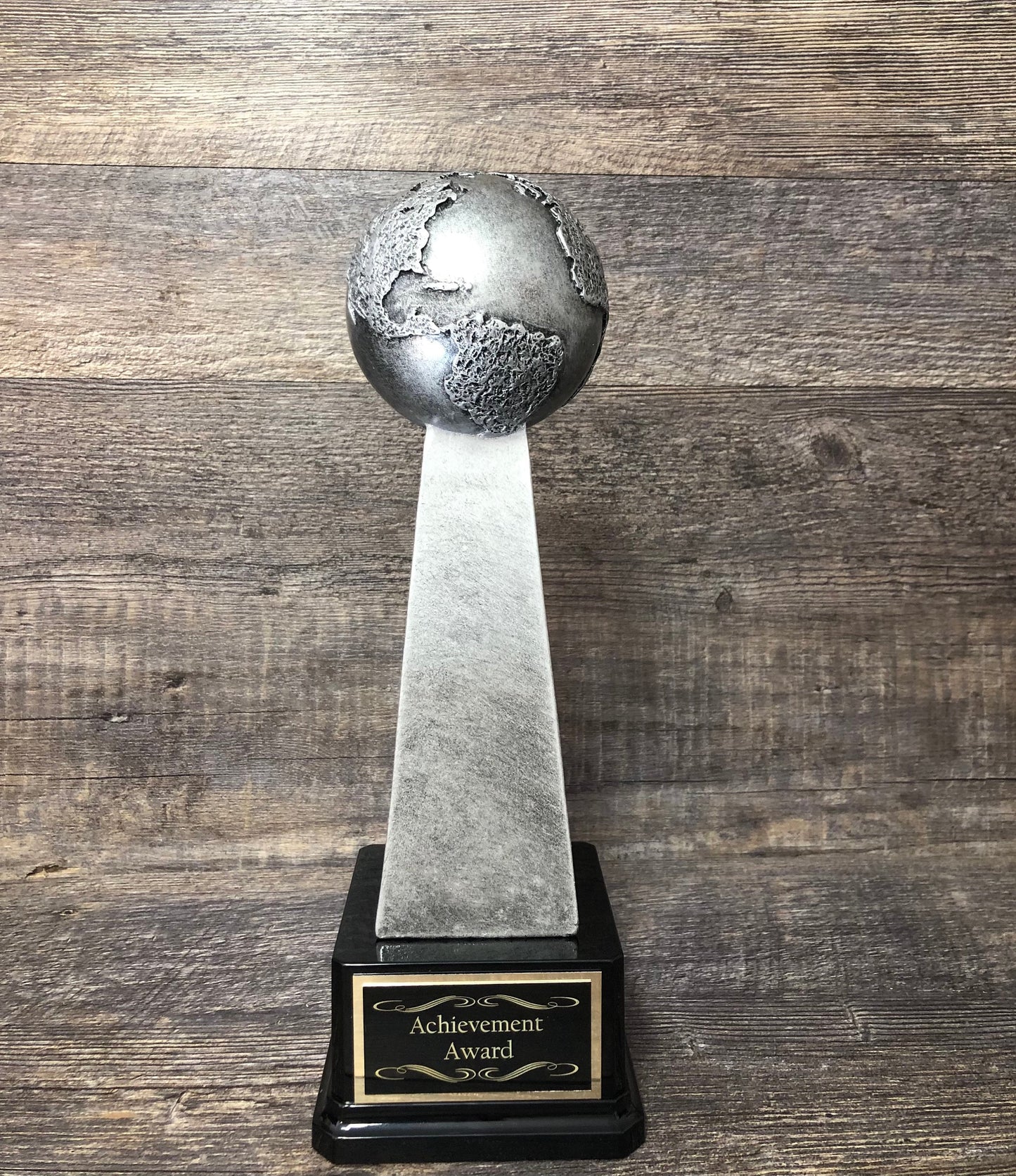 Personalized Father’s Day Gift World’s Greatest Dad Globe Trophy Best Dad Trophy You Mean The World To Me Funny Trophy Appreciation Trophy