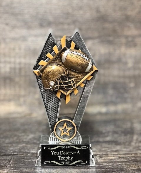 Fantasy Football Trophy FFL Football Champion Winner Fantasy League Champion Custom Trophy Sports Award Fantasy Football Trophy FFL Trophy