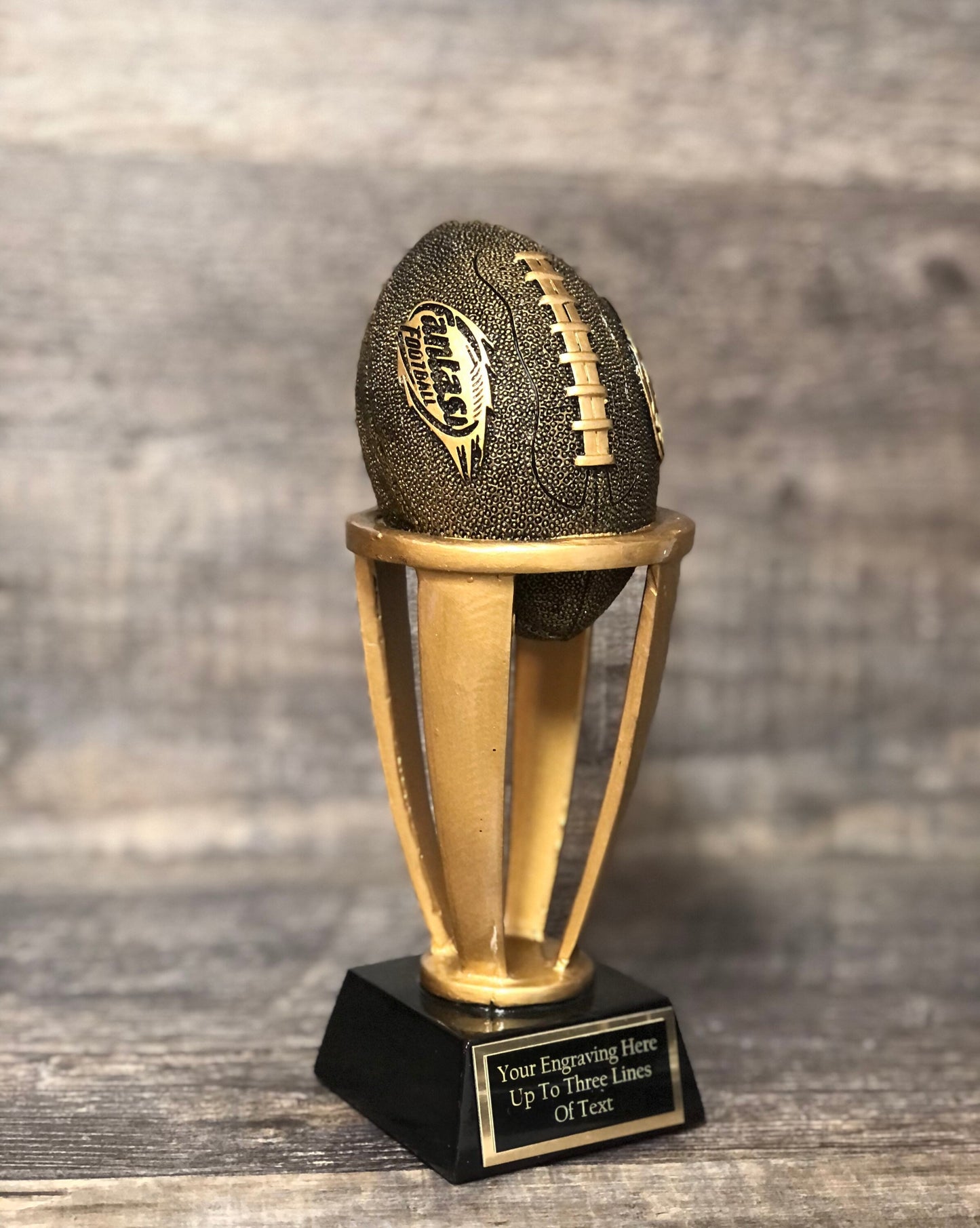 Fantasy Football Trophy FFL Trophy 7.5" Custom Engraved Championship Trophy Football League Sports Award Winner Superbowl