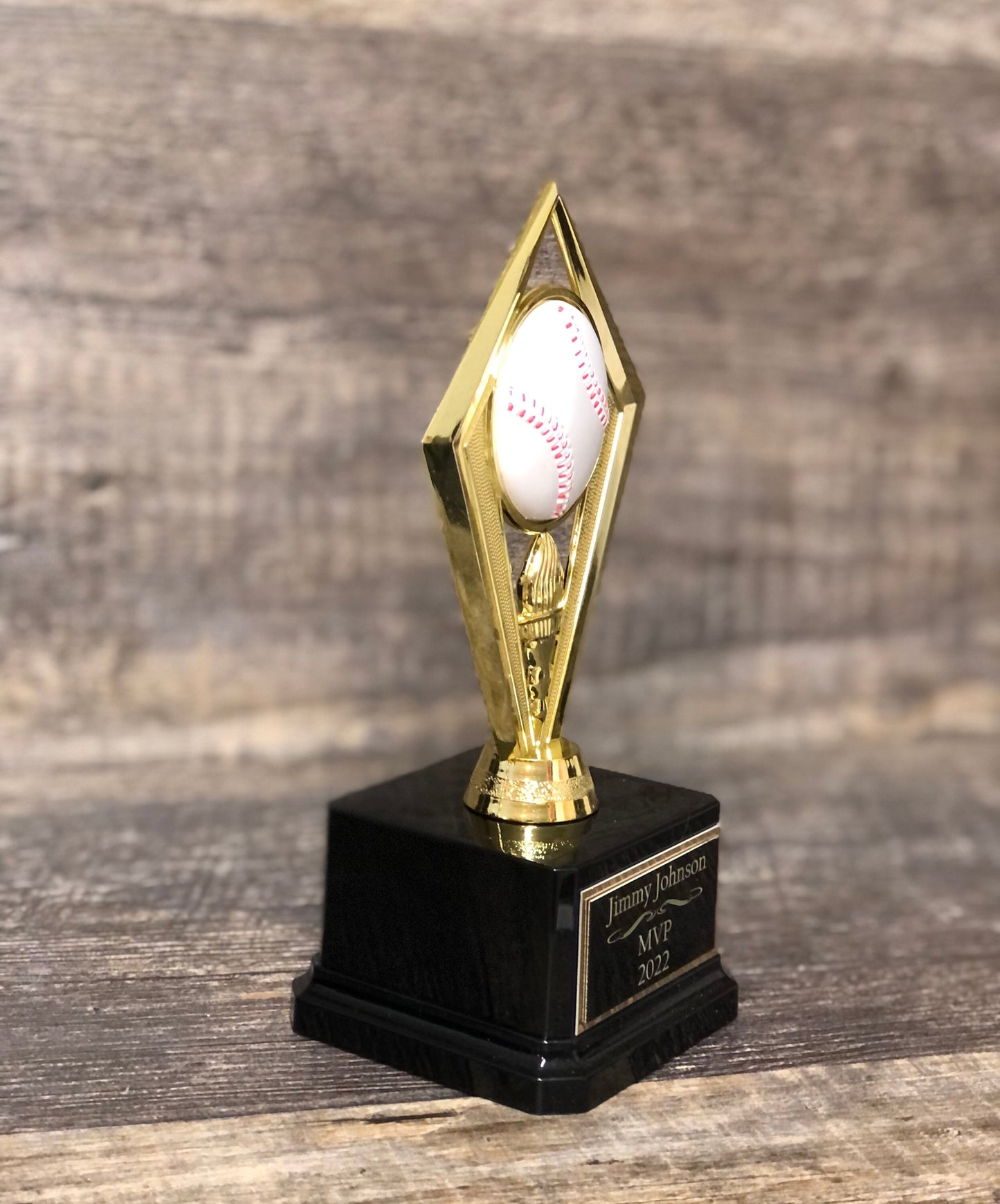 SET OF 6 Baseball Trophies T-Ball Team Trophies Kids Baseball Team Trophies League Economy Participation Award Sports Trophy