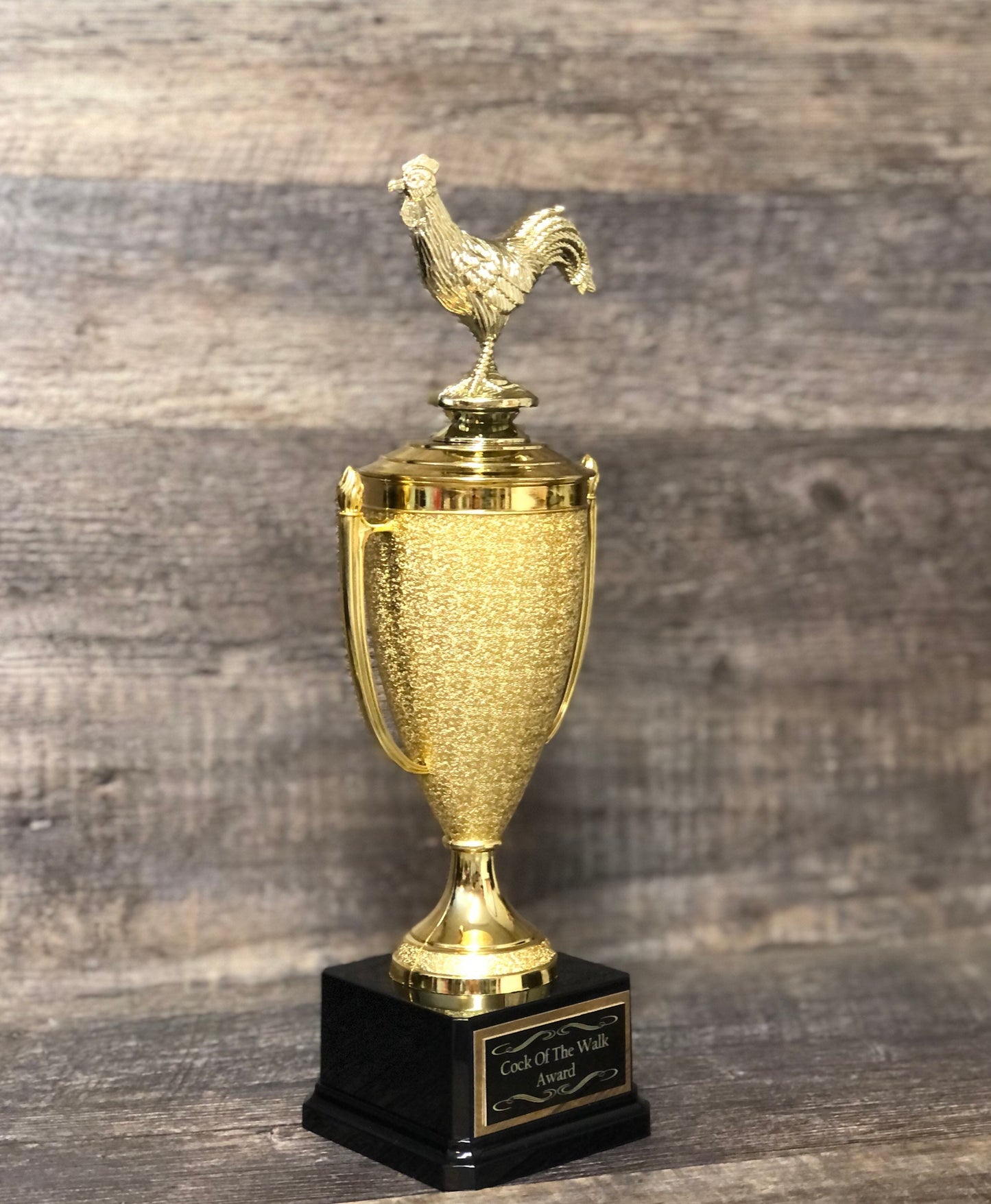 Funny Trophy Cock Of The Walk Award Biggest Cock Rooster Award Best Chicken Wings BBQ Cook Off Trophy Hot Wings Champion Funny Award