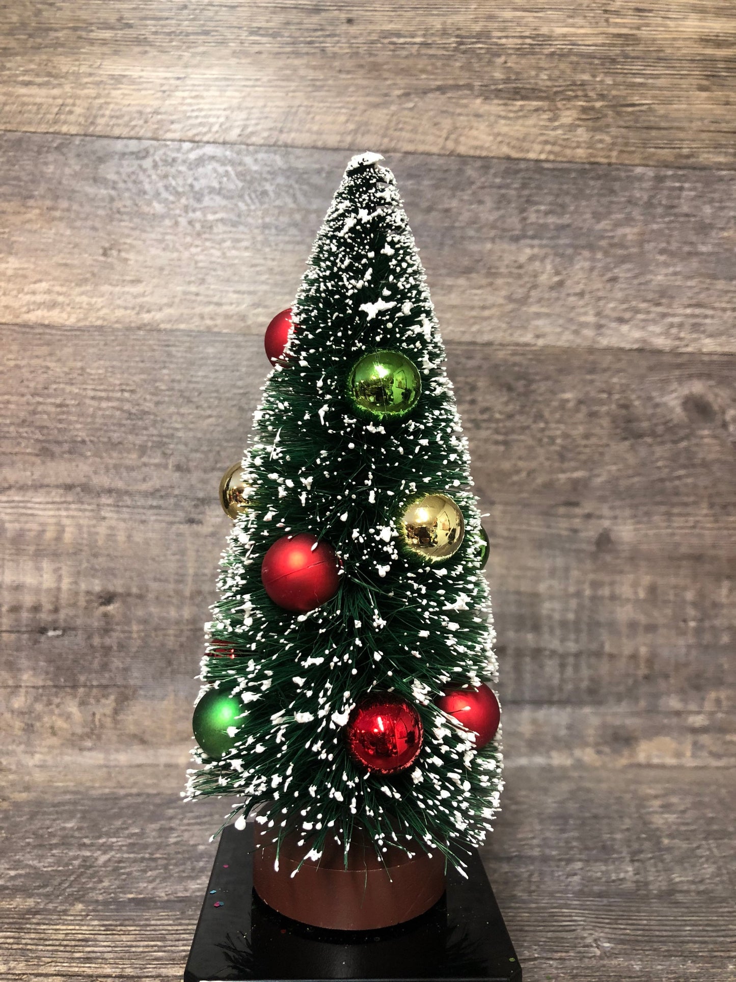 Best Decorated Tree Christmas Trophy Perpetual Holiday Lights Bottle Brush Tree Neighborhood House Decorating Ugly Sweater Trophy