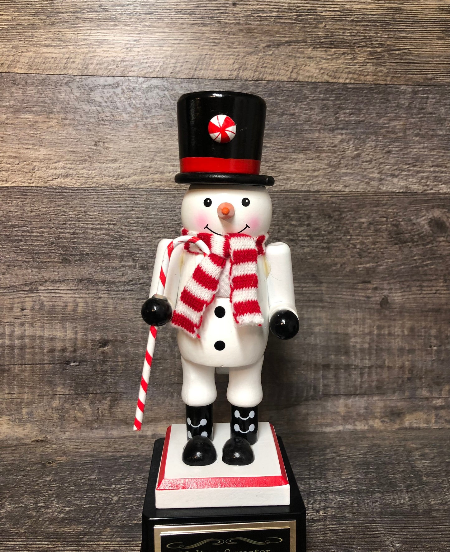Ugliest Ugly Sweater Contest Christmas Trophy Party Door Decorating Trophy Winner SNOWMAN Nutcracker Cookie Bake Off Holiday Christmas Decor