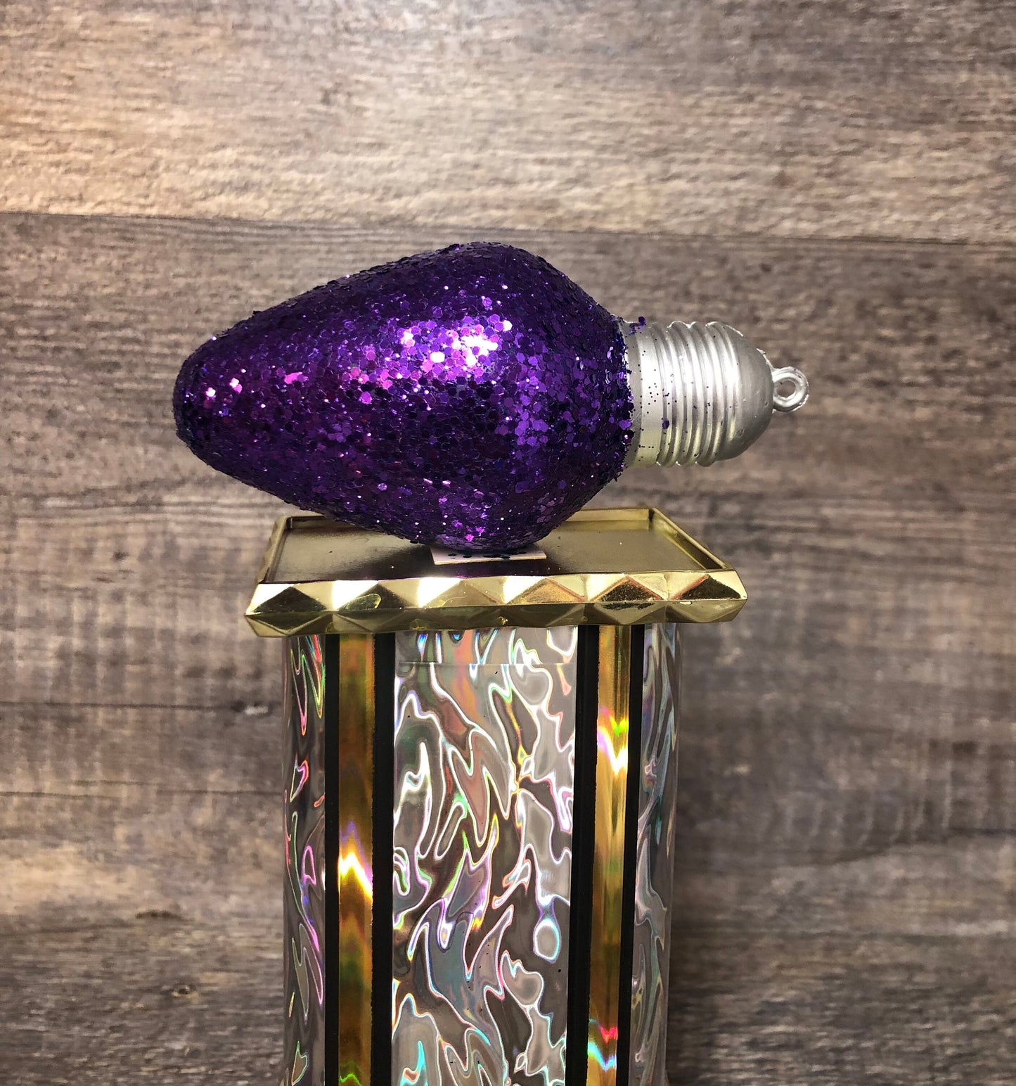 Best Decorated House Christmas Lights Trophy Neighborhood Brightest Bulb In The Bunch Christmas Ornament Ugly Sweater Holiday Trivia Party R