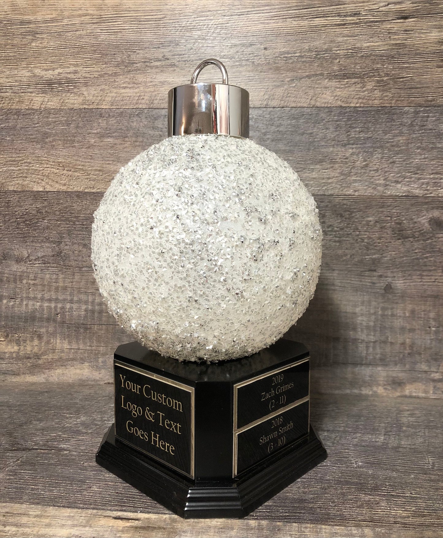 Best Decorated House Christmas Trophy Perpetual Neighborhood Office Trophy XL Christmas Ornament Ugly Sweater Christmas Holiday Party