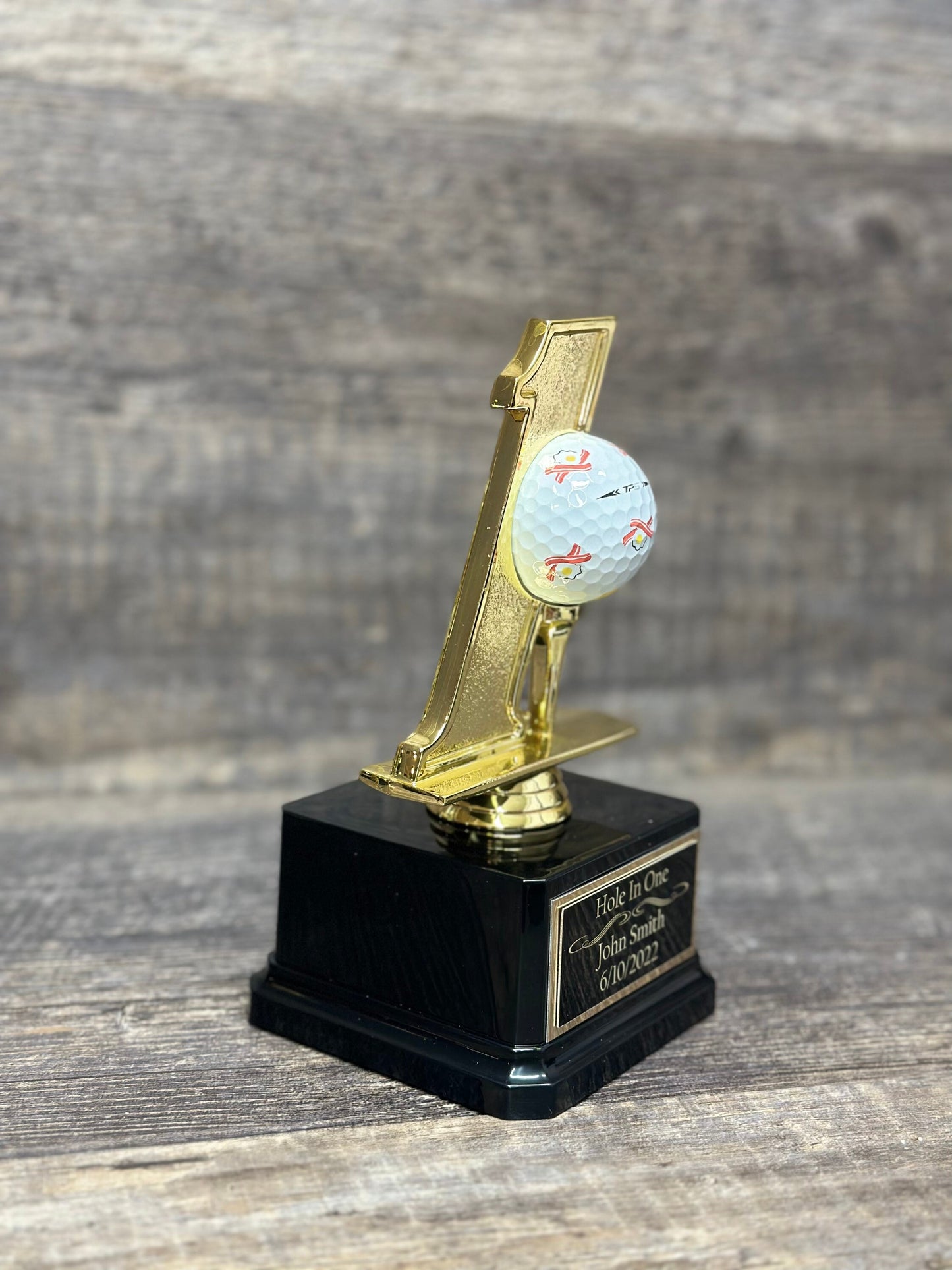 Golf Hole In One Trophy Tournament Trophy Classic Golf Charity Event Trophy Recognition Trophy Bragging Right Best Score Guys Weekend