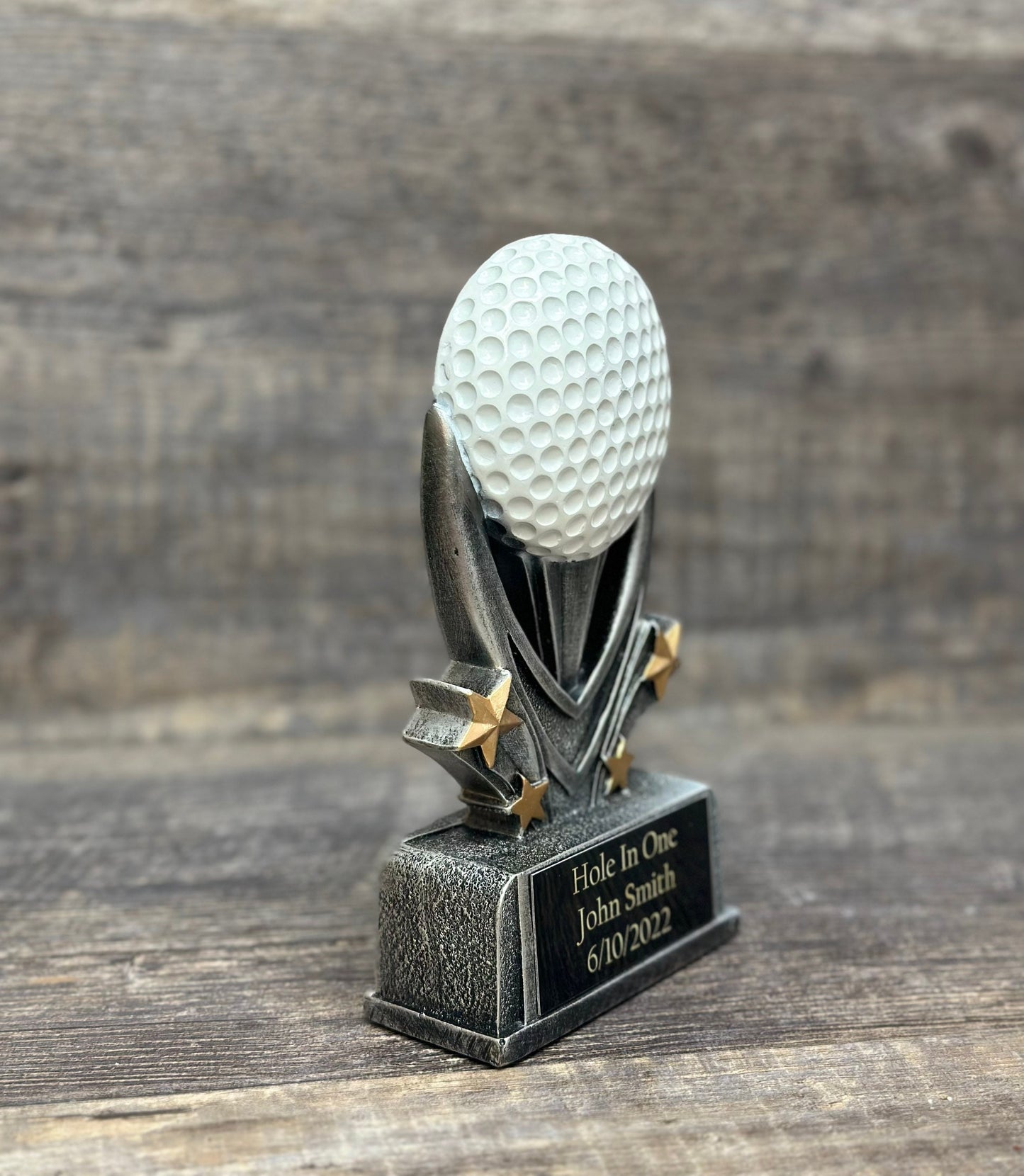 Golf Trophy Hole In One Trophy Tournament Trophy Classic Golf Charity Event Trophy Recognition Trophy Bragging Right Best Score Guys Weekend