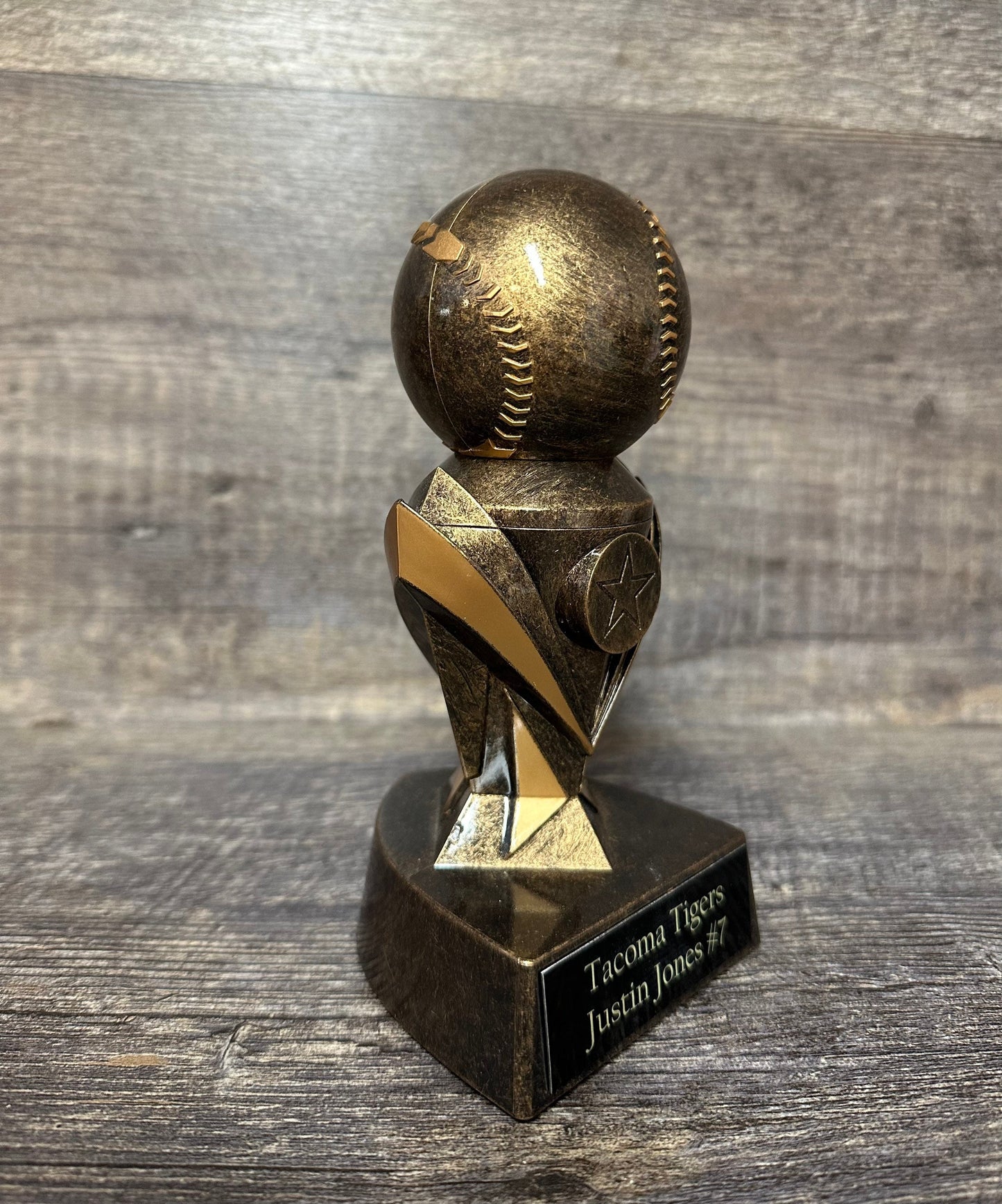 SET OF 12 Baseball Trophies T-Ball Team Trophies Kids Baseball Team Trophies League Economy Participation Award Sports Trophy