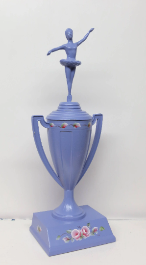 Painted Floral Trophy