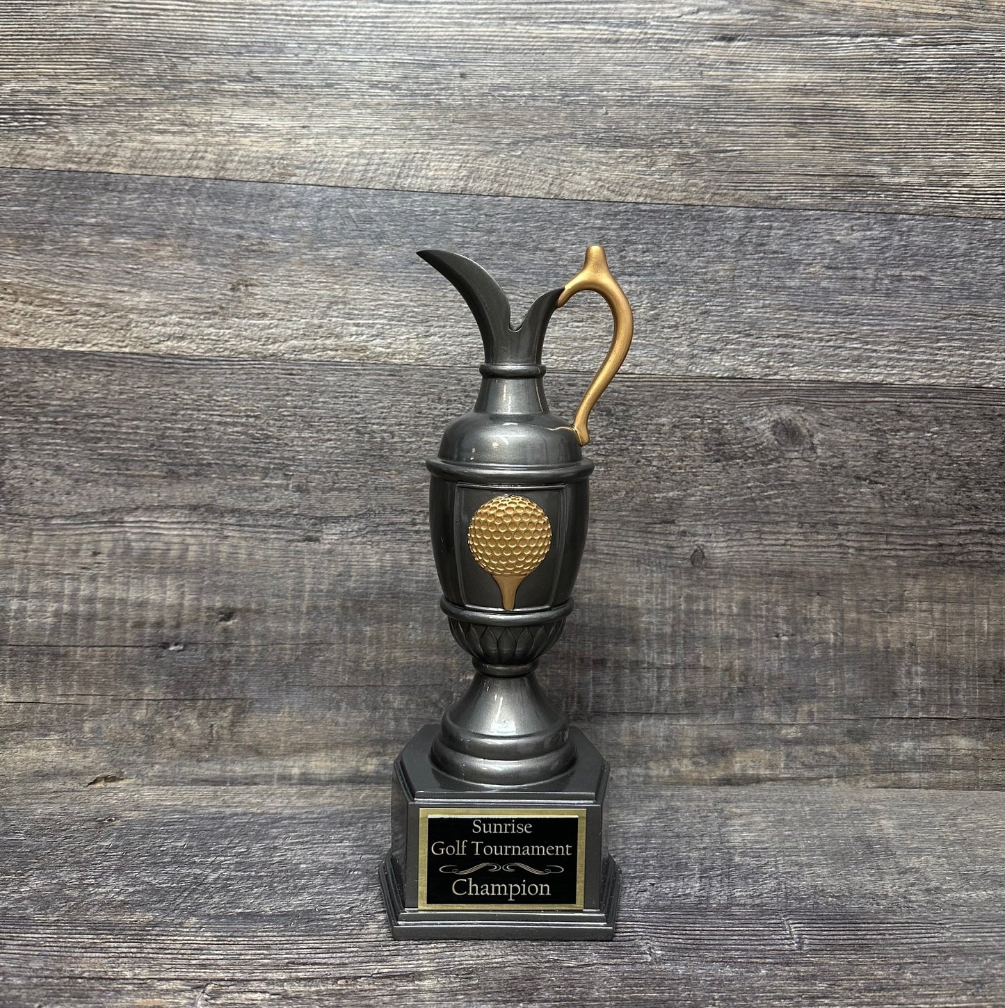 Golf Jug Trophy Tournament Trophy Golf Cup Charity Event Trophy Hole In One Under Par Bragging Rights Best Score Guys Weekend Trip